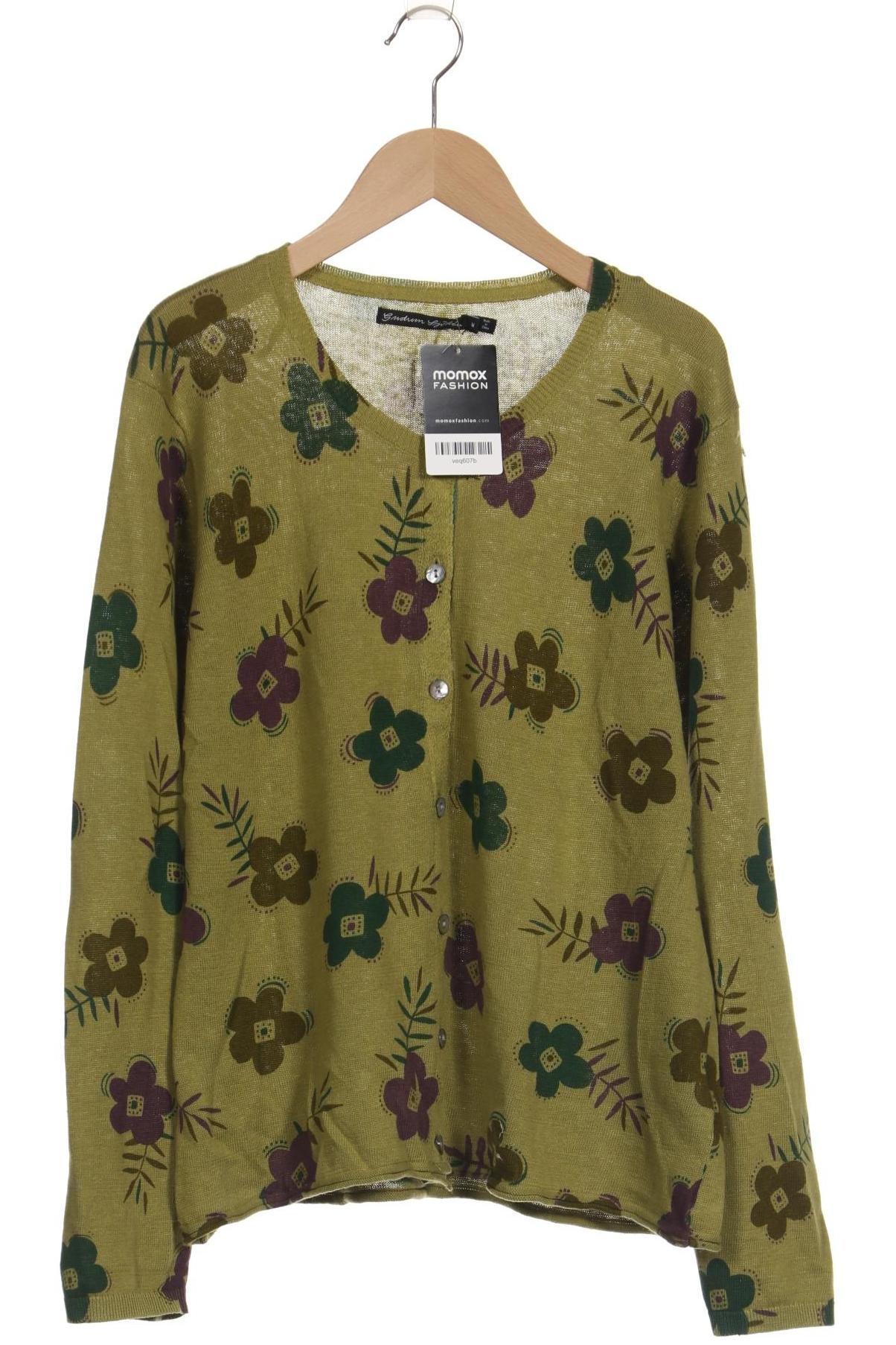 

Gudrun Sjödén Damen Strickjacke, grün, Gr. 38