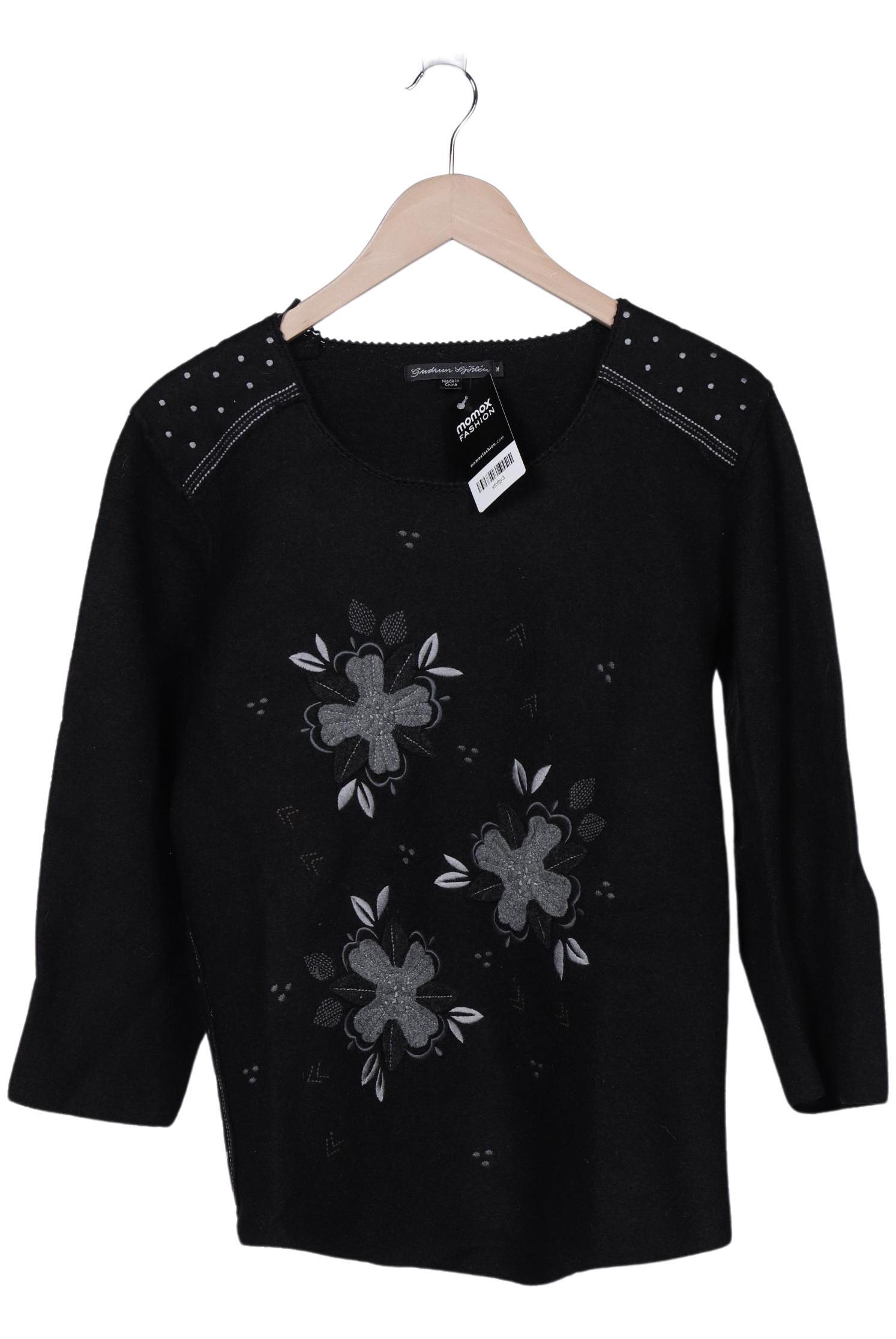 

Gudrun Sjödén Damen Pullover, schwarz, Gr. 38