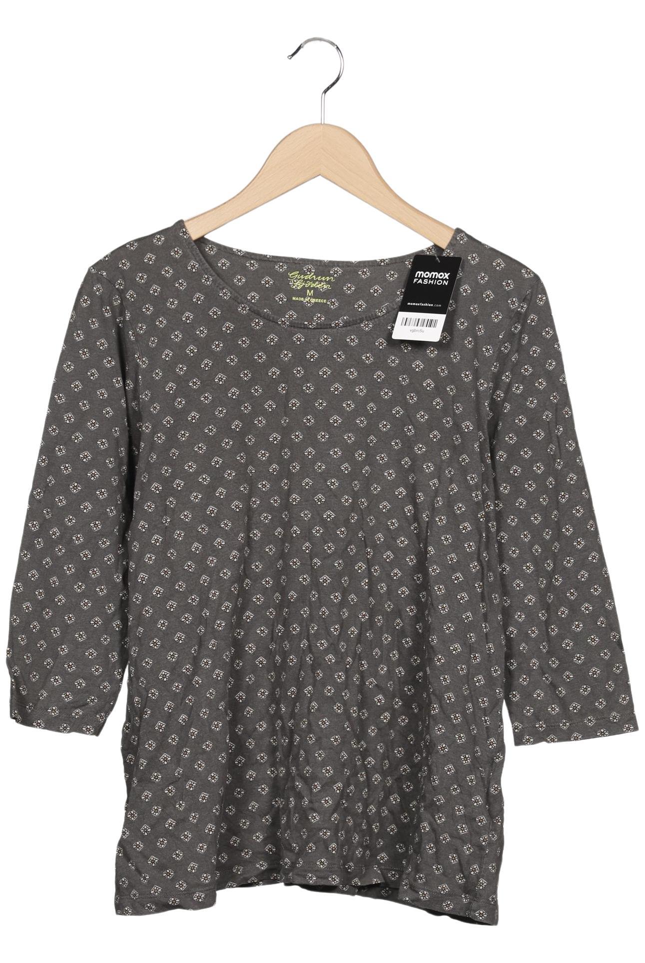 

Gudrun Sjödén Damen Langarmshirt, grau, Gr. 38