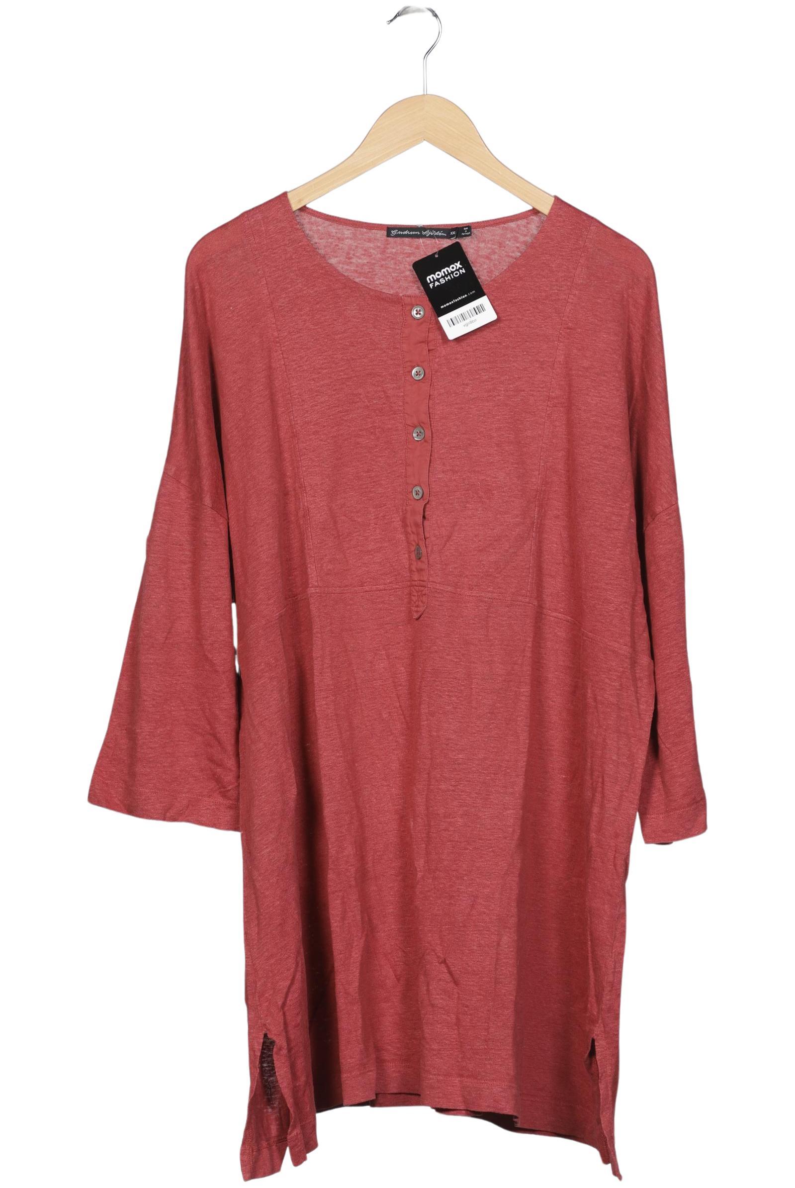 

Gudrun Sjödén Damen Langarmshirt, rot, Gr. 46