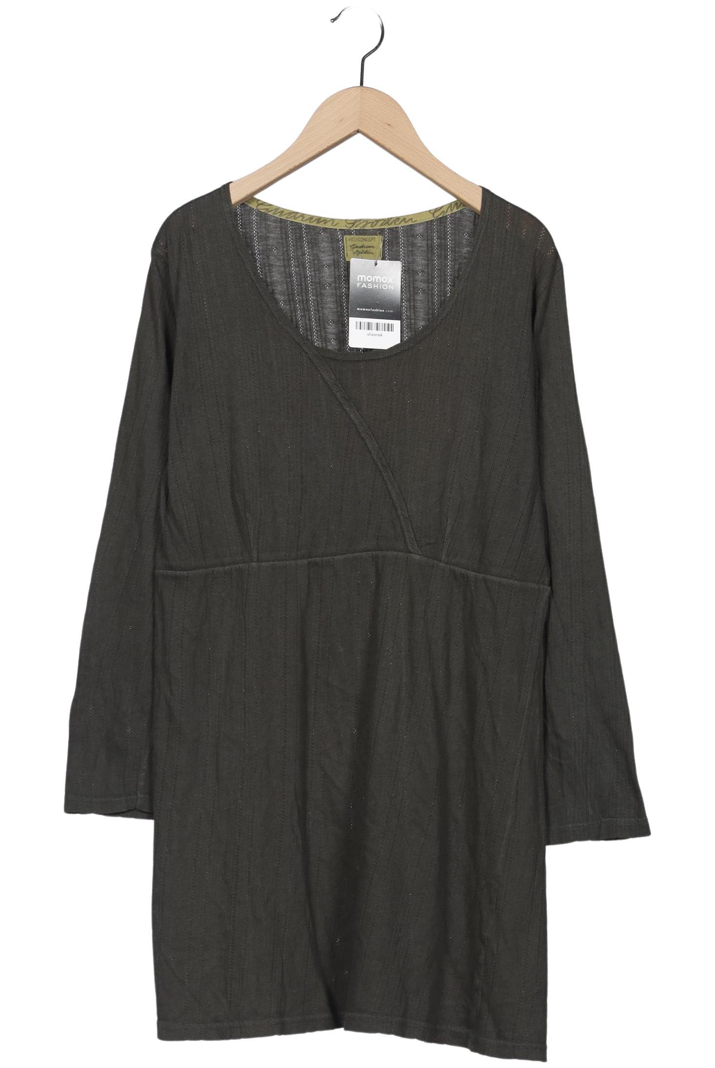 

Gudrun Sjödén Damen Langarmshirt, grün, Gr. 42