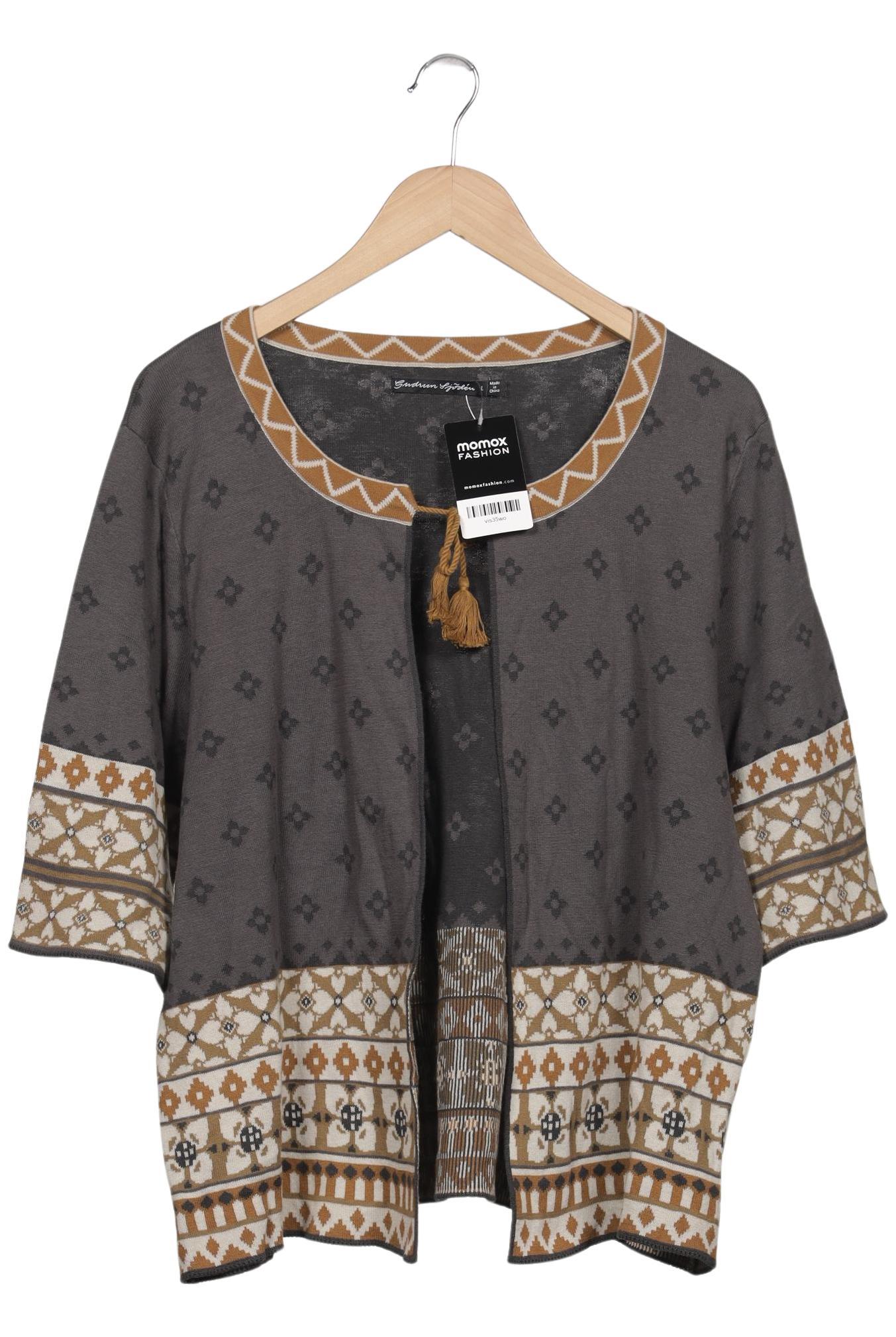 

Gudrun Sjödén Damen Strickjacke, grau, Gr. 42