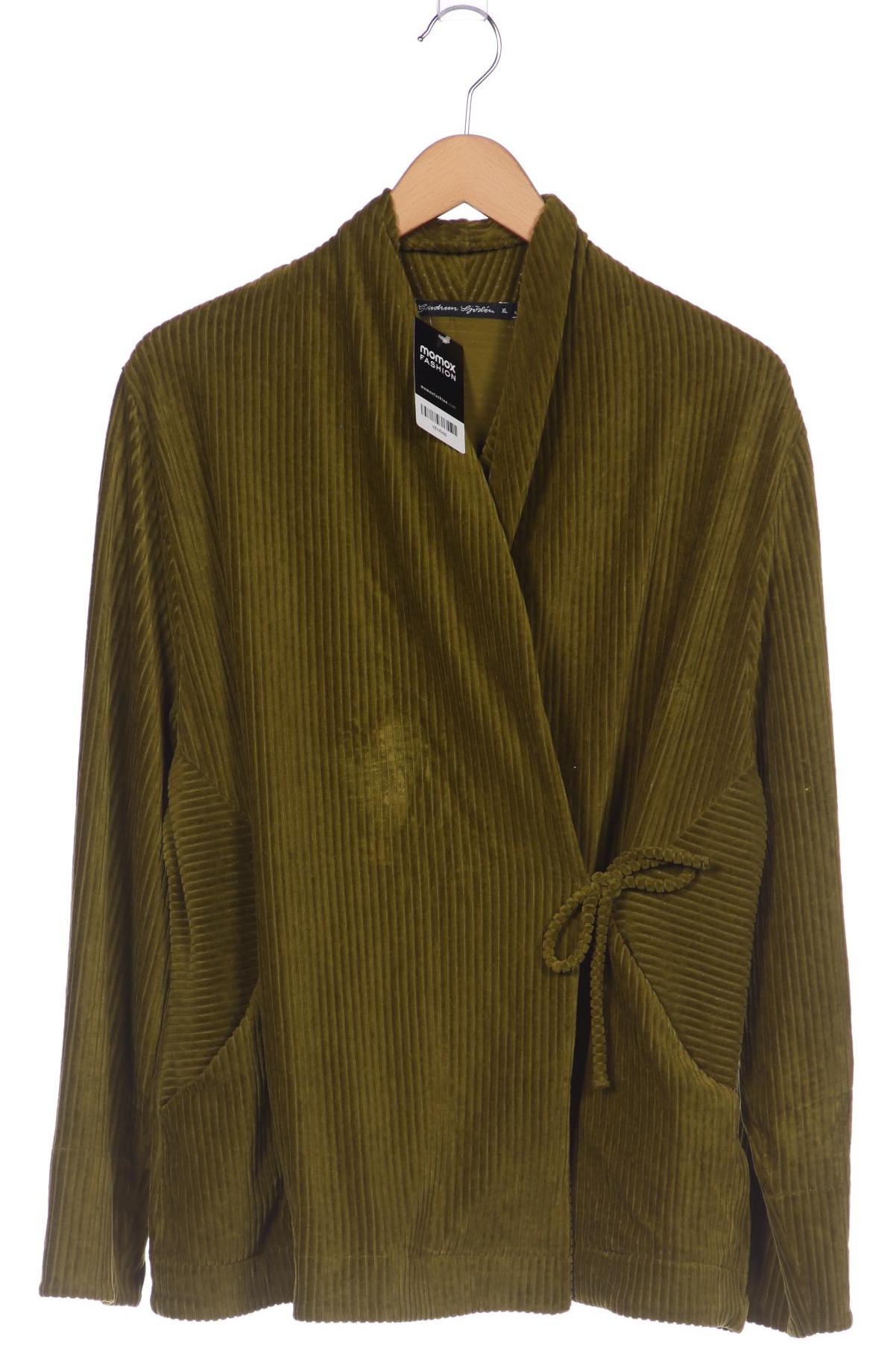 

Gudrun Sjödén Damen Strickjacke, grün, Gr. 44
