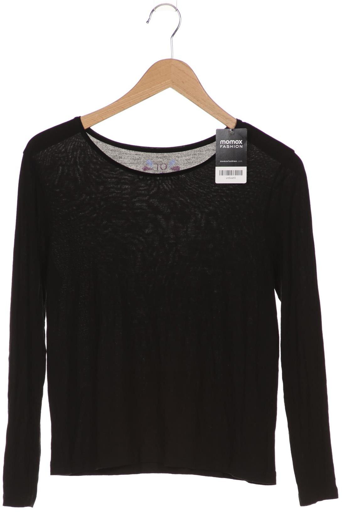 

Gudrun Sjödén Damen Langarmshirt, schwarz, Gr. 38