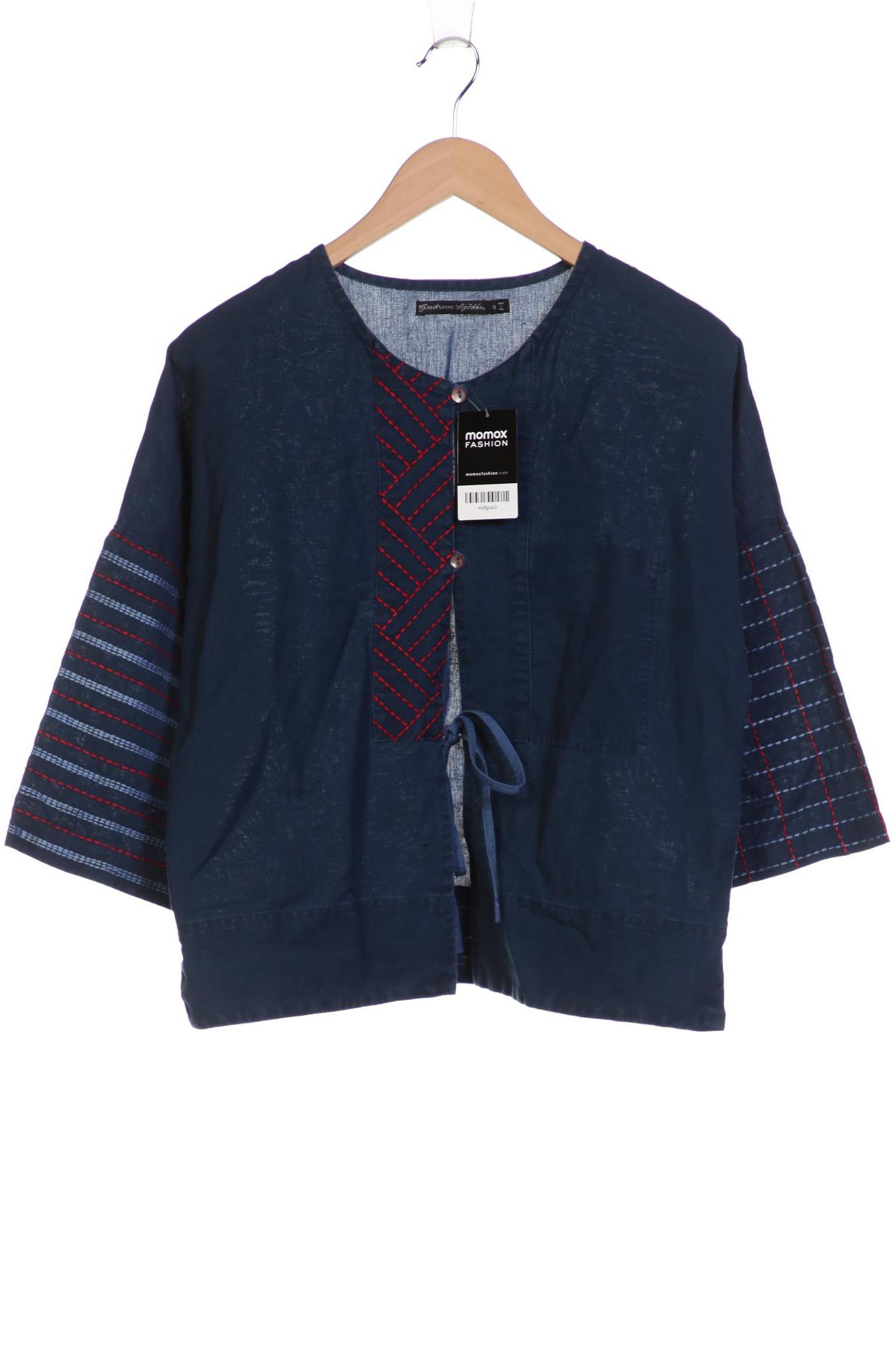 

Gudrun Sjödén Damen Strickjacke, türkis, Gr. 36