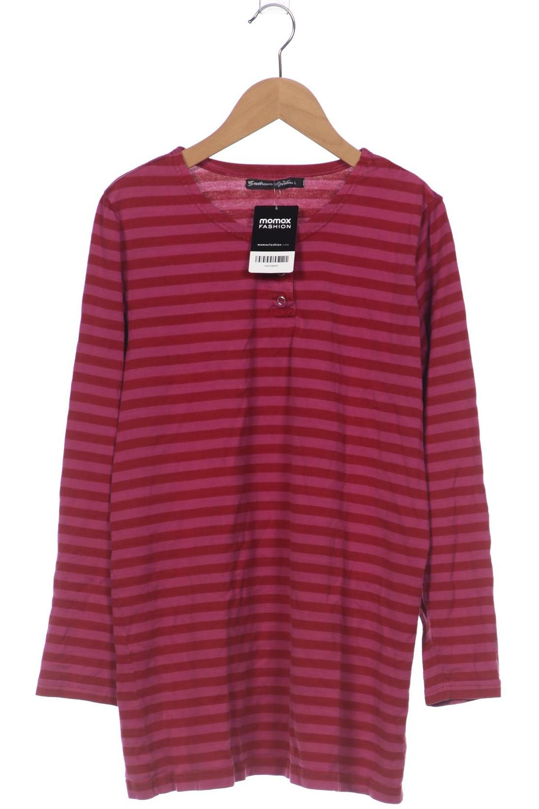

Gudrun Sjödén Damen Langarmshirt, pink, Gr. 42