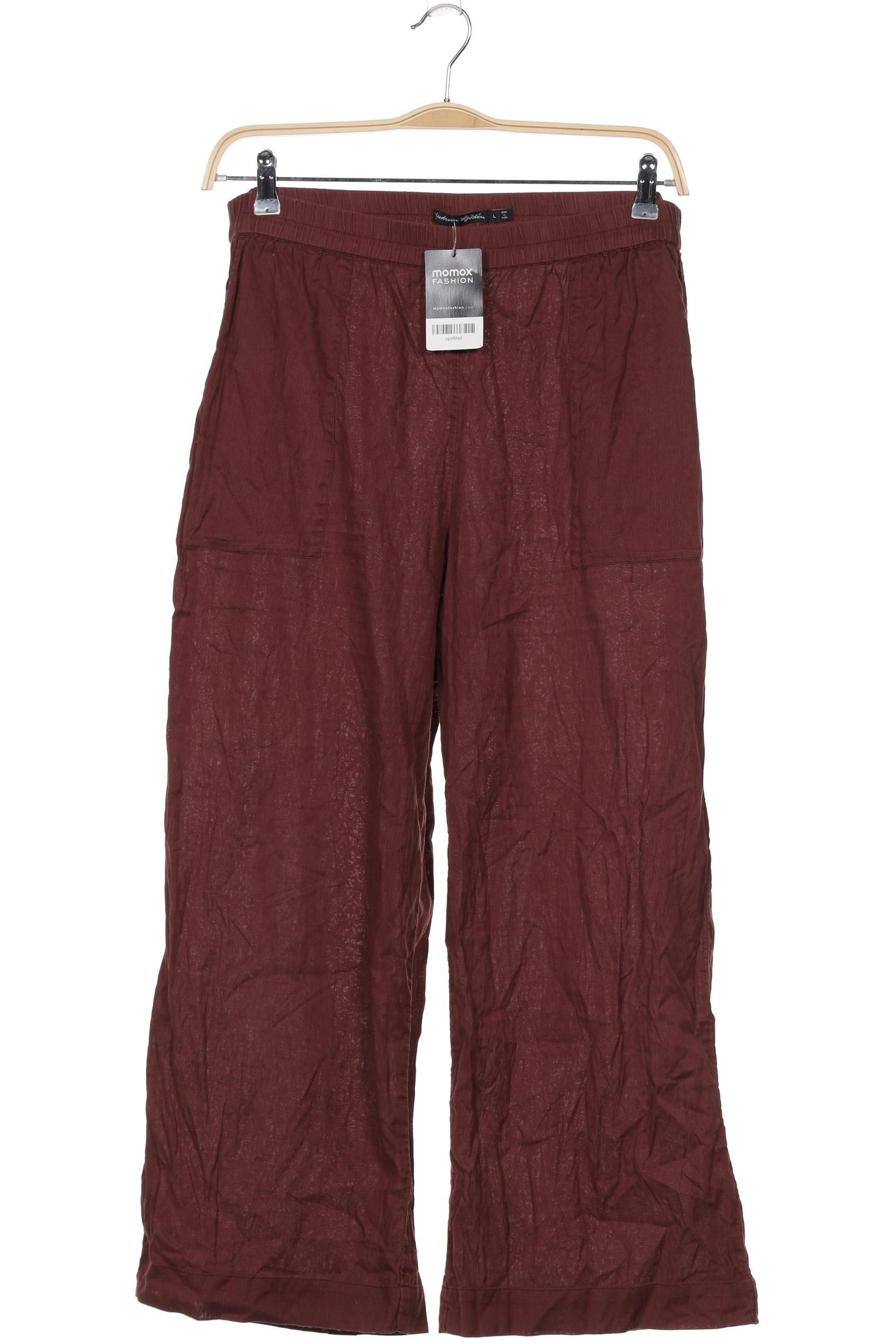 

Gudrun Sjödén Damen Stoffhose, bordeaux, Gr. 0