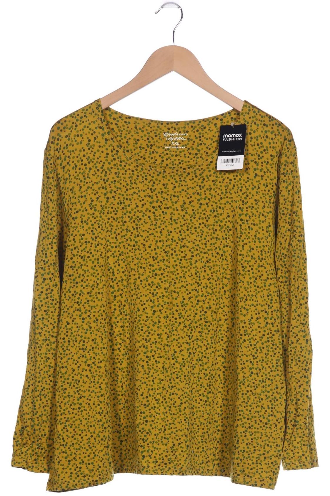 

Gudrun Sjödén Damen Langarmshirt, gelb, Gr. 46