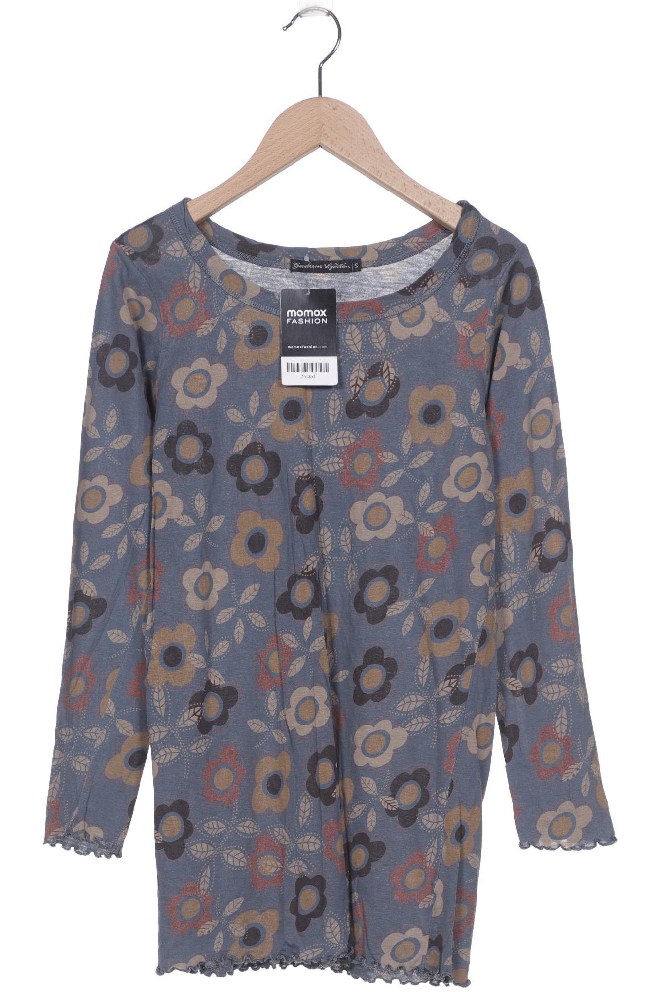 

Gudrun Sjödén Damen Langarmshirt, marineblau, Gr. 36