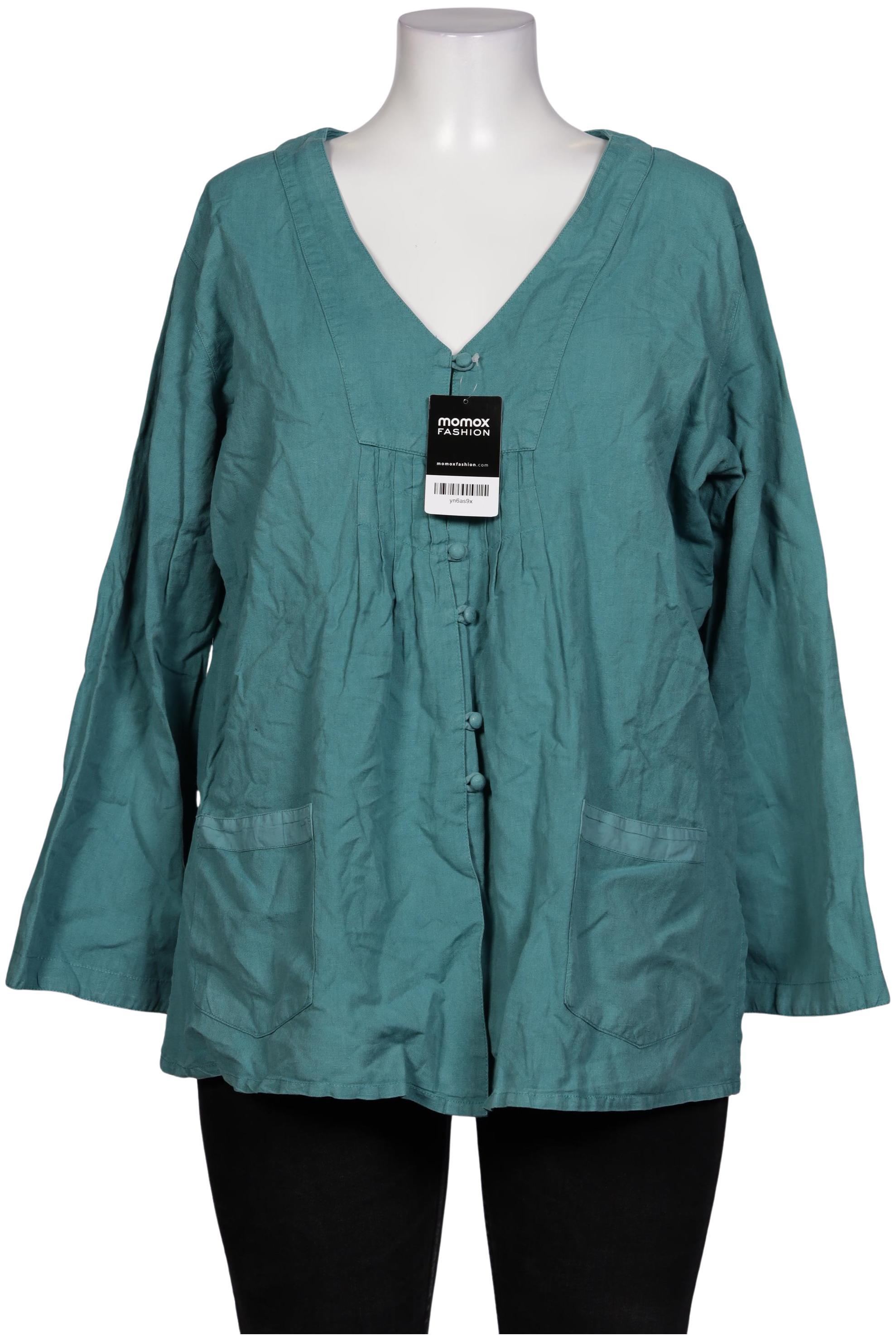 

Gudrun Sjödén Damen Bluse, türkis, Gr. 44