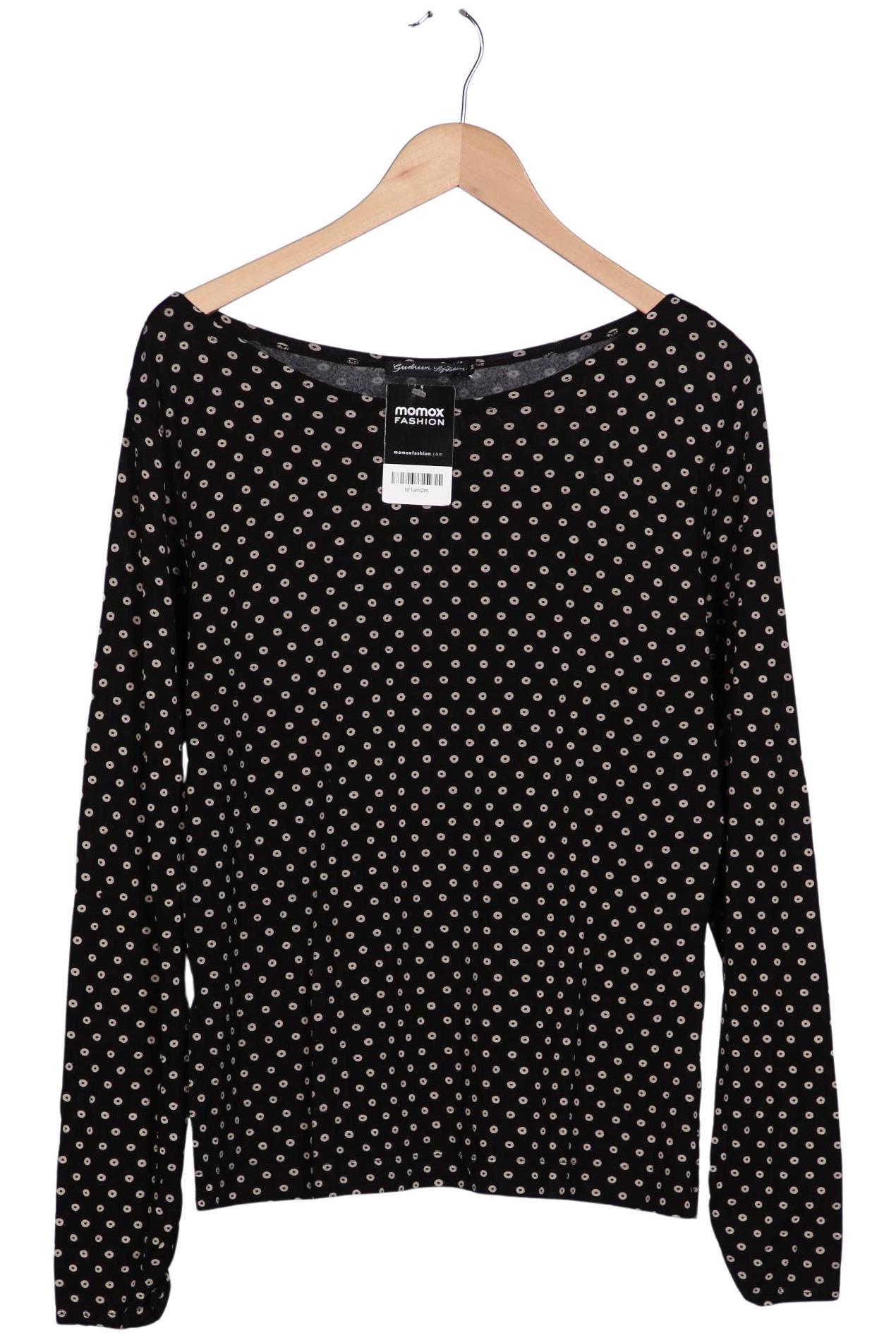 

Gudrun Sjödén Damen Langarmshirt, schwarz, Gr. 44