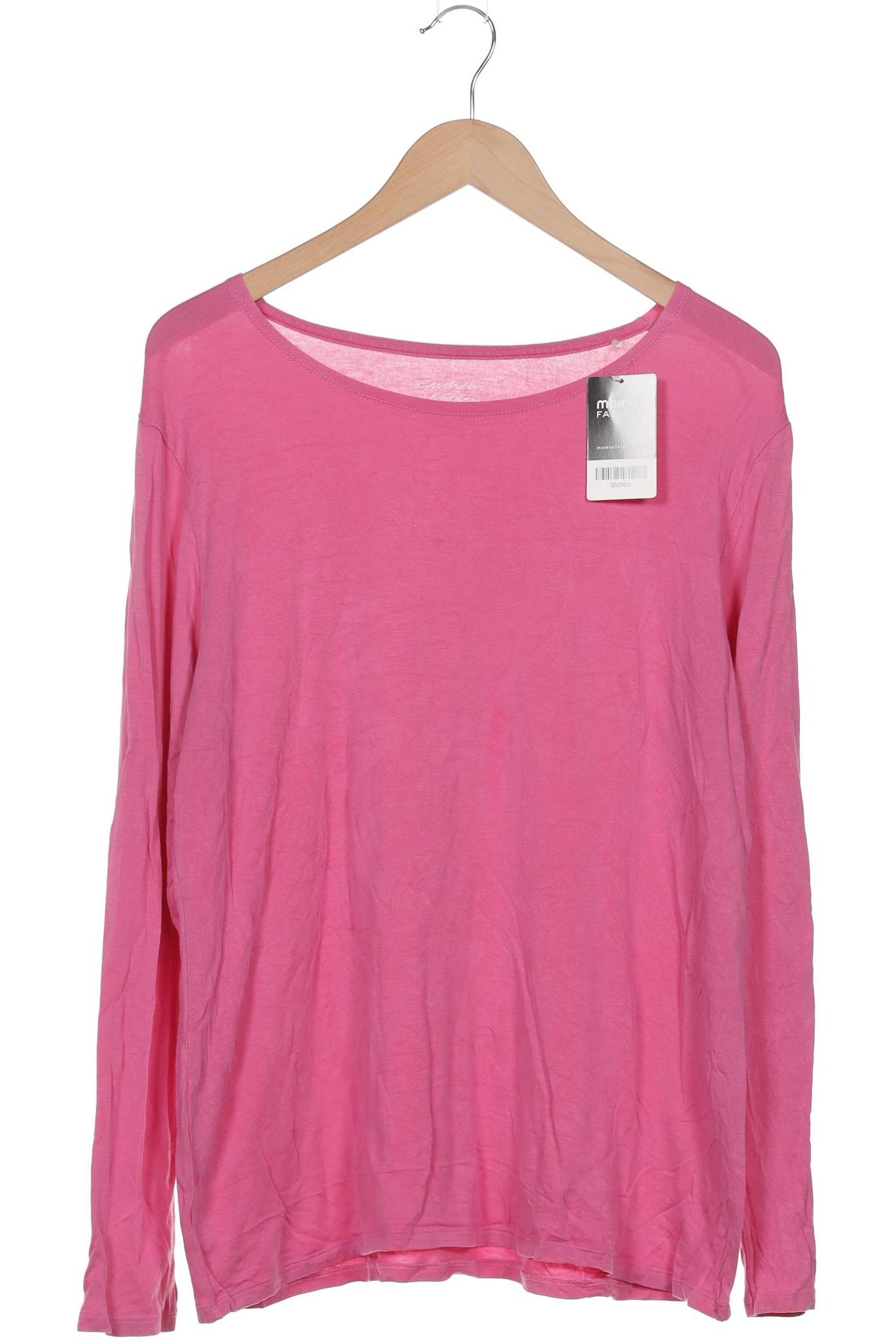 

Gudrun Sjödén Damen Langarmshirt, pink, Gr. 44