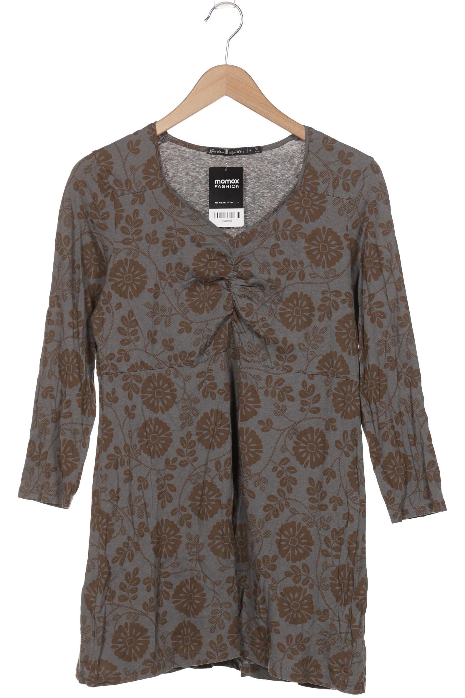 

Gudrun Sjödén Damen Langarmshirt, grau, Gr. 38