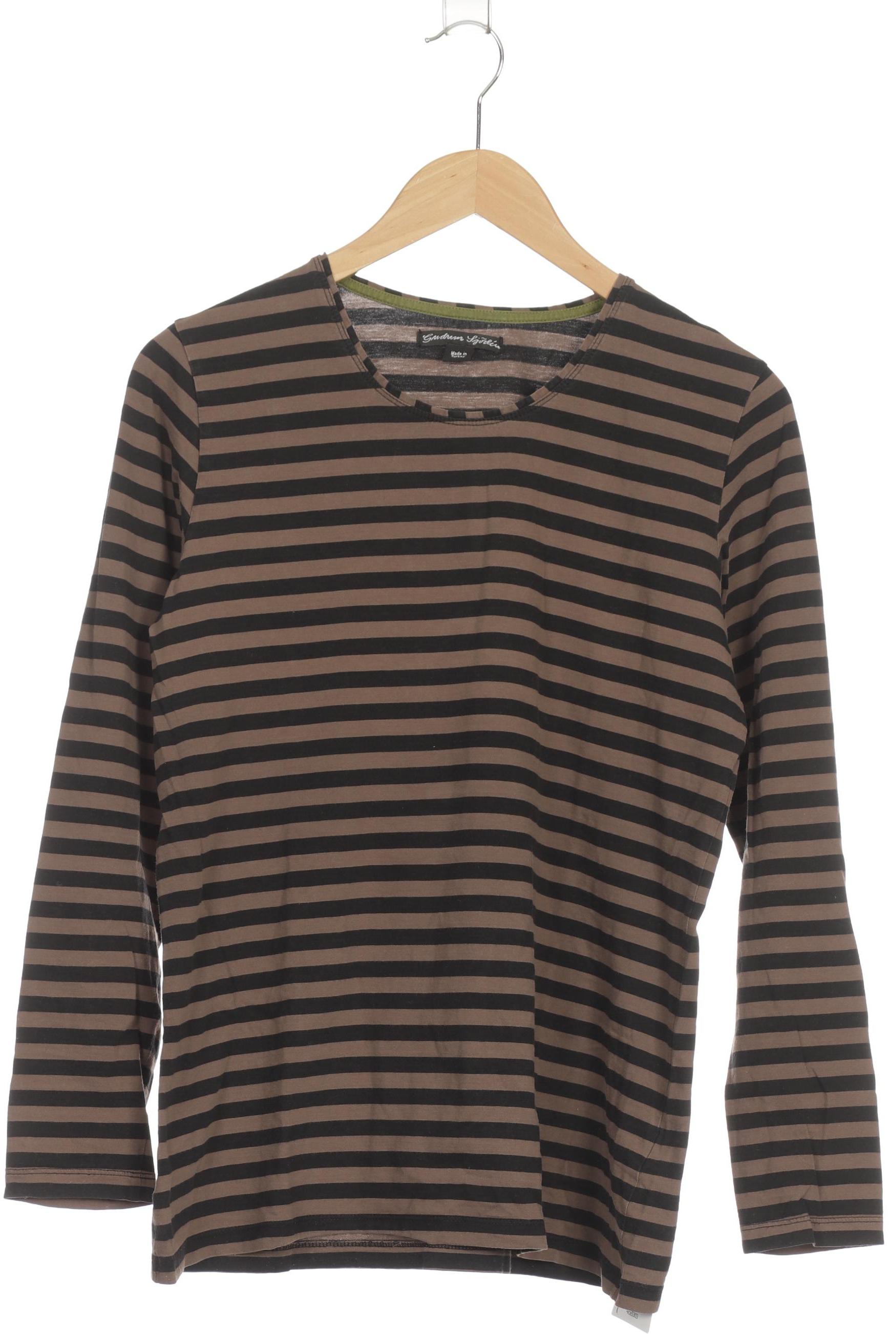 

Gudrun Sjödén Damen Langarmshirt, braun, Gr. 42
