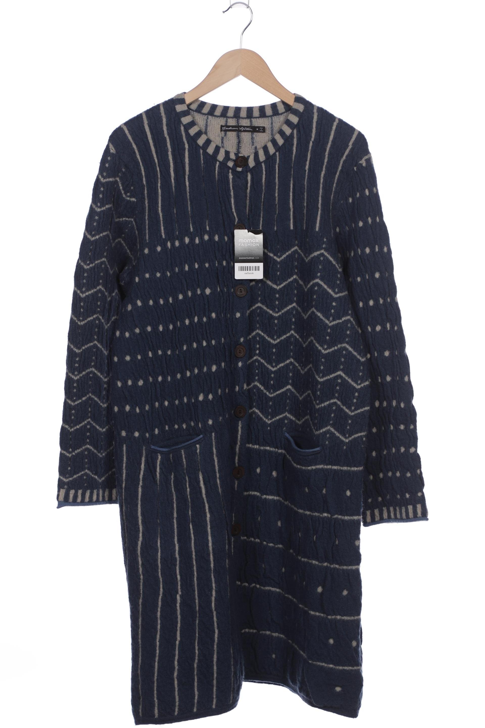 

Gudrun Sjödén Damen Strickjacke, blau, Gr. 38