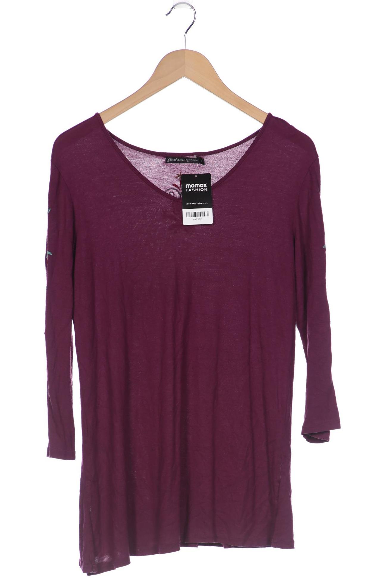 

Gudrun Sjödén Damen Langarmshirt, flieder, Gr. 38