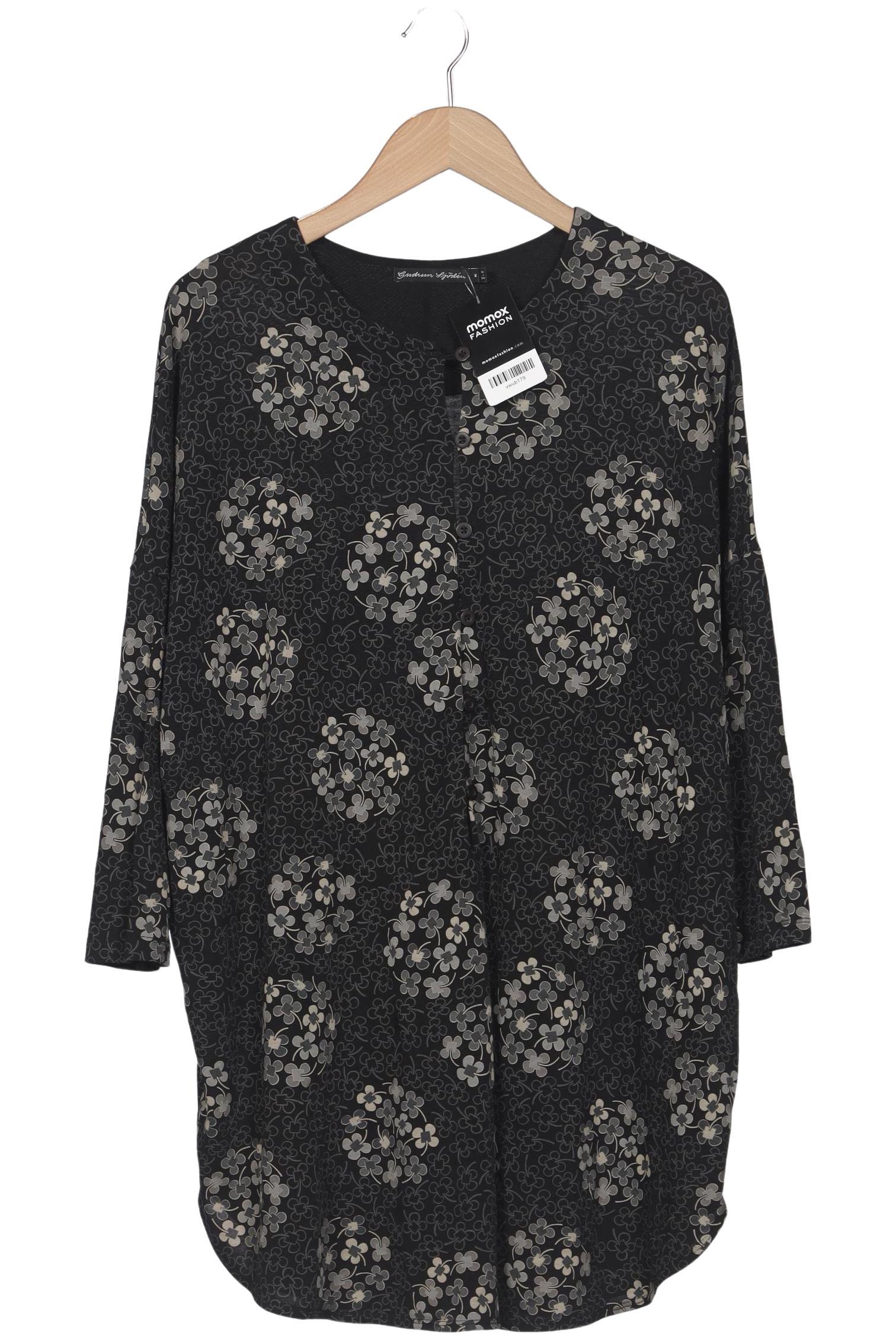 

Gudrun Sjödén Damen Langarmshirt, grau, Gr. 38