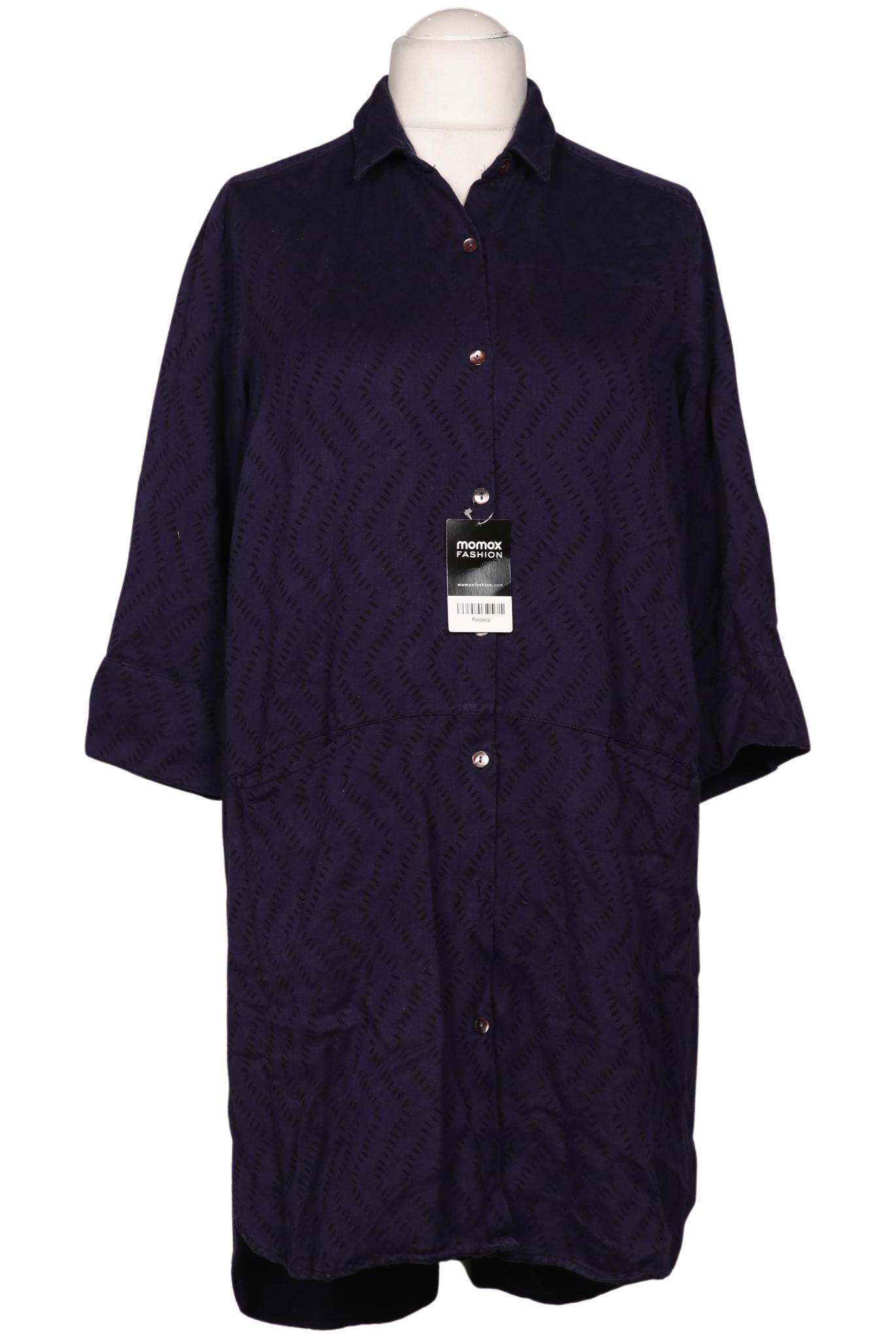 

Gudrun Sjödén Damen Bluse, marineblau, Gr. 44
