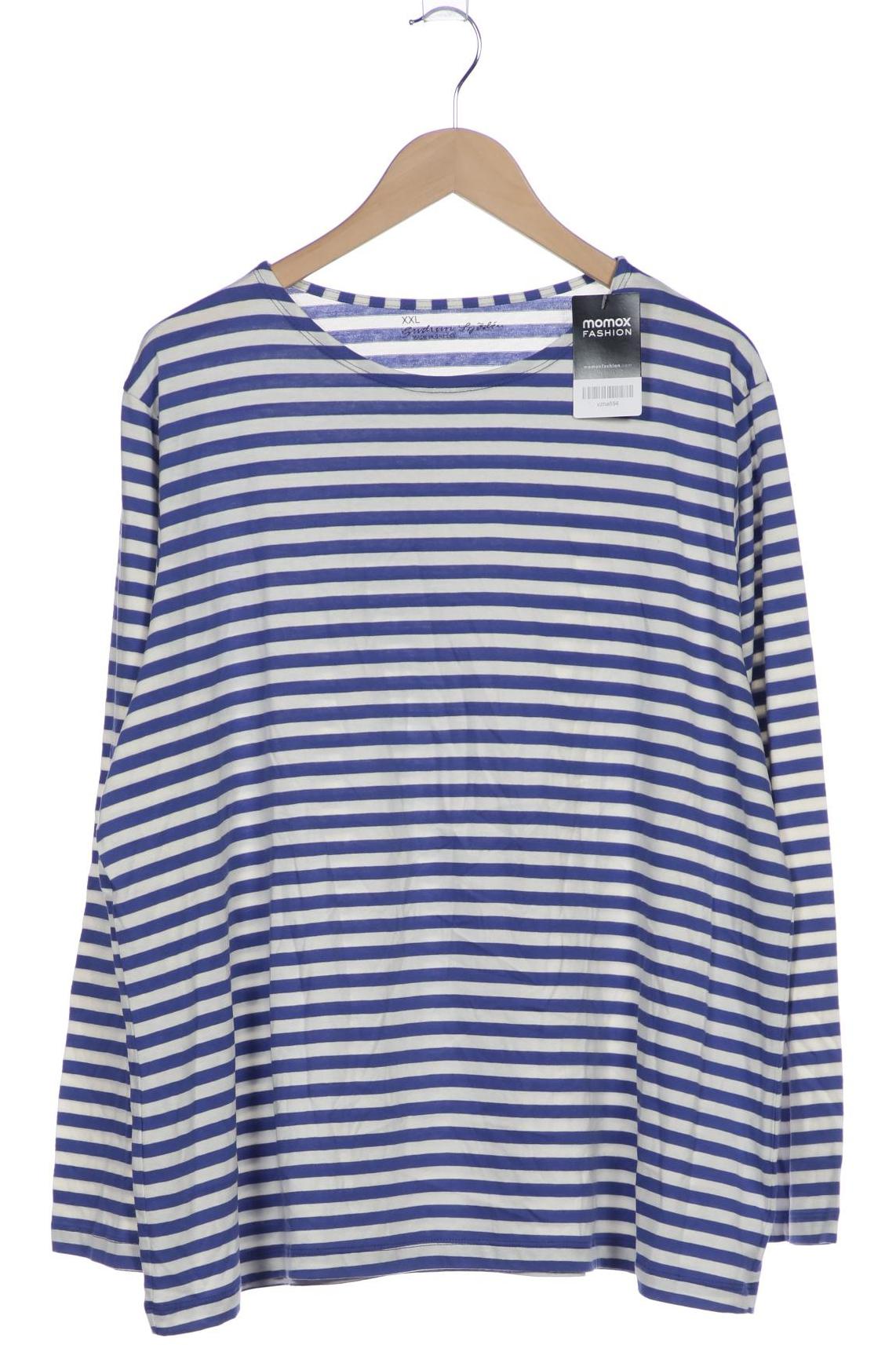 

Gudrun Sjödén Damen Langarmshirt, blau, Gr. 46