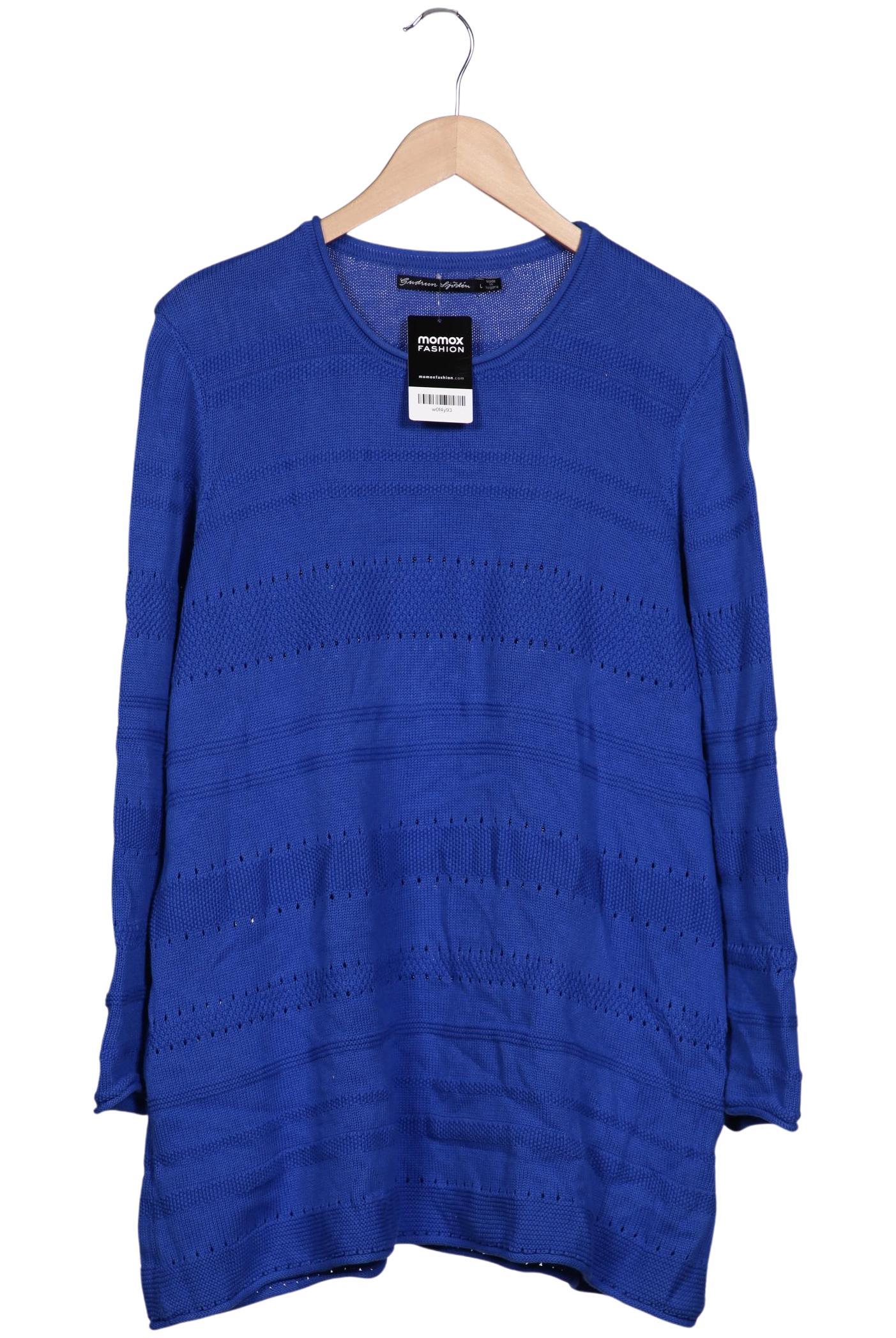 

Gudrun Sjödén Damen Pullover, blau, Gr. 42