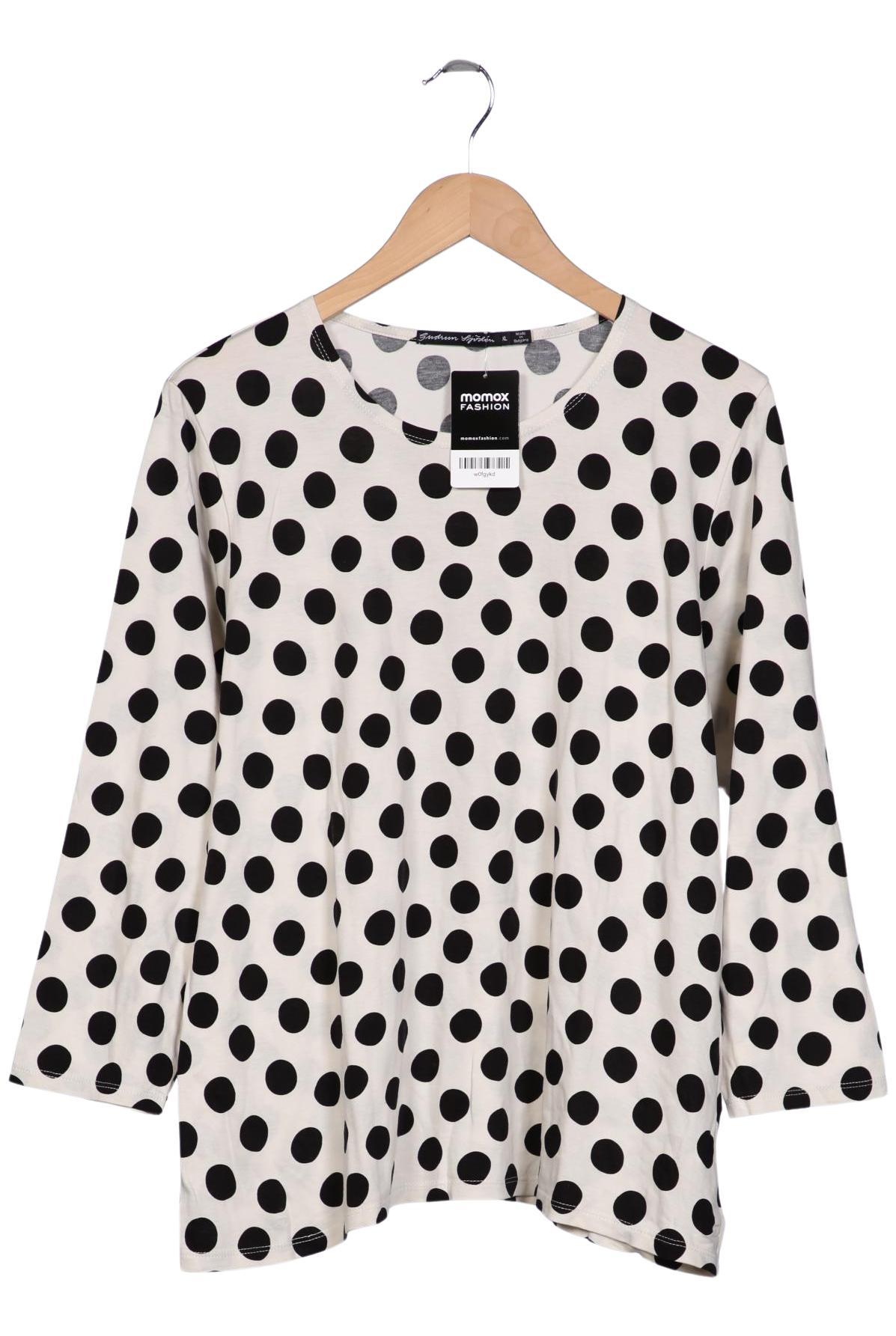 

Gudrun Sjödén Damen Langarmshirt, cremeweiß, Gr. 44