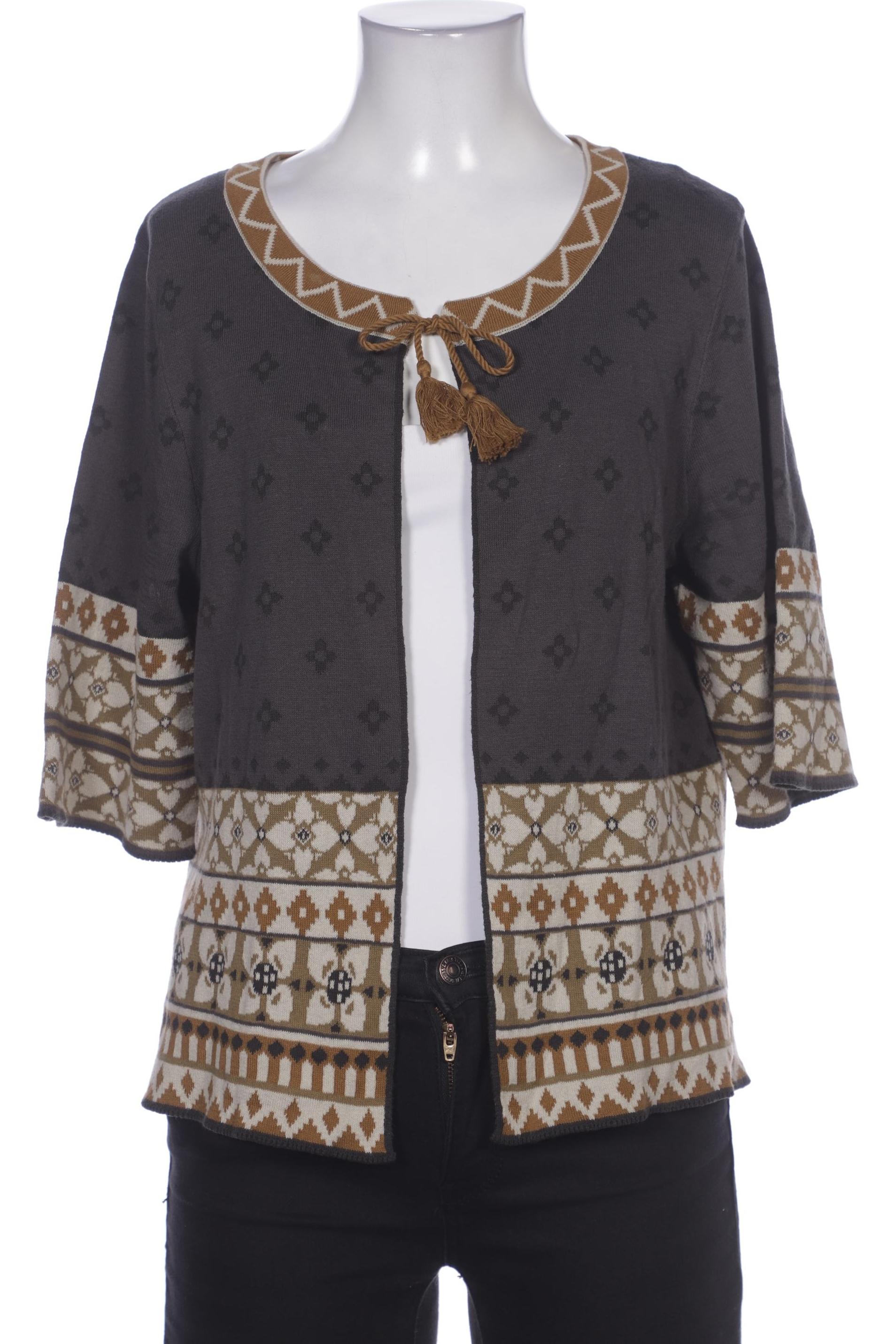 

Gudrun Sjödén Damen Strickjacke, grau, Gr. 36