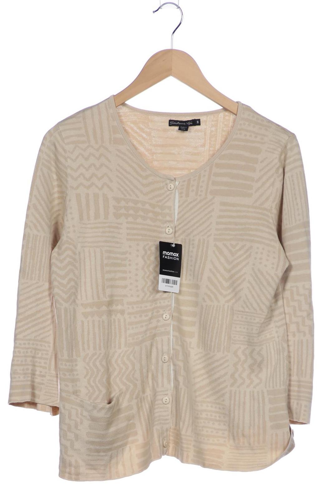 

Gudrun Sjödén Damen Strickjacke, beige, Gr. 38