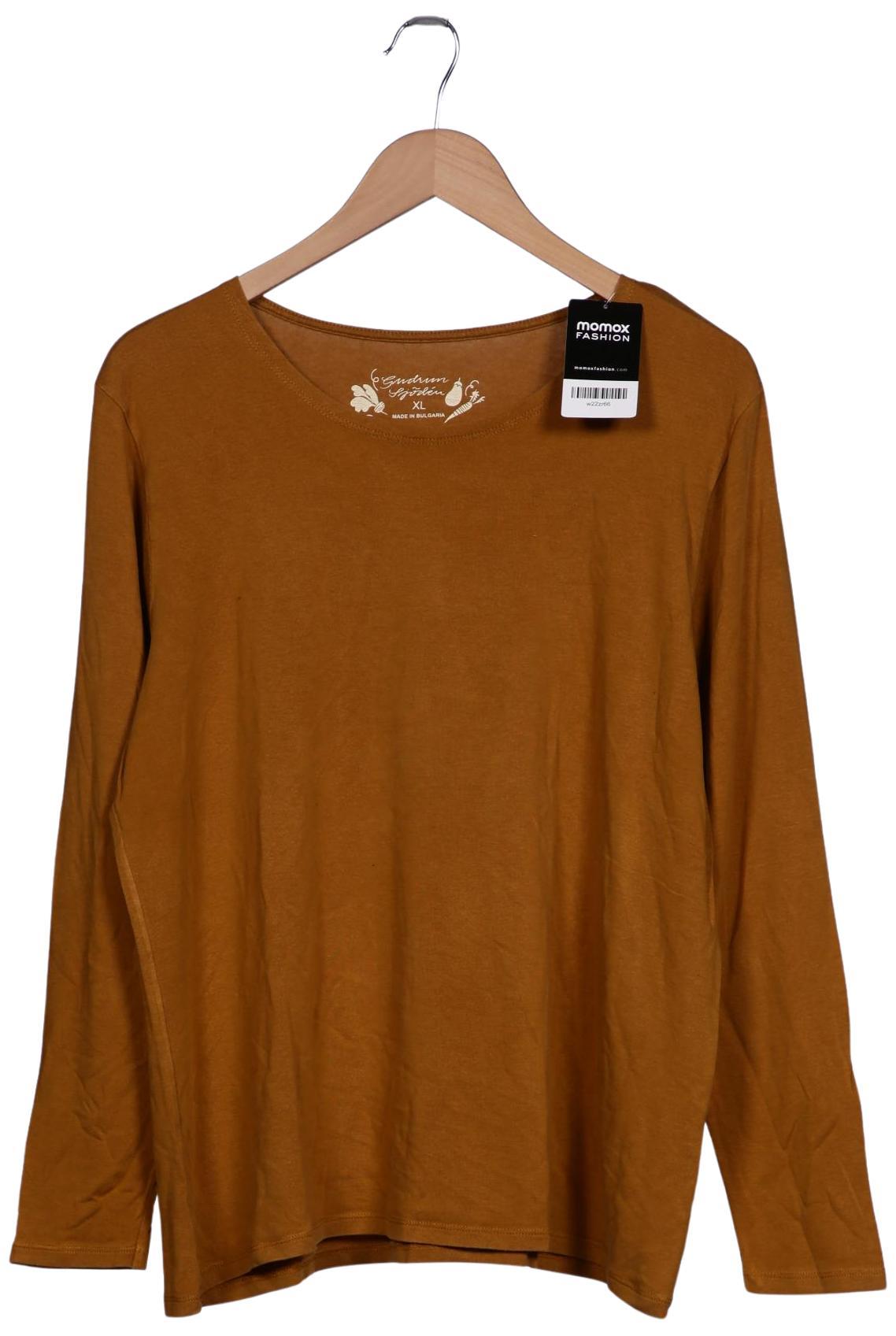 

Gudrun Sjödén Damen Langarmshirt, braun, Gr. 44