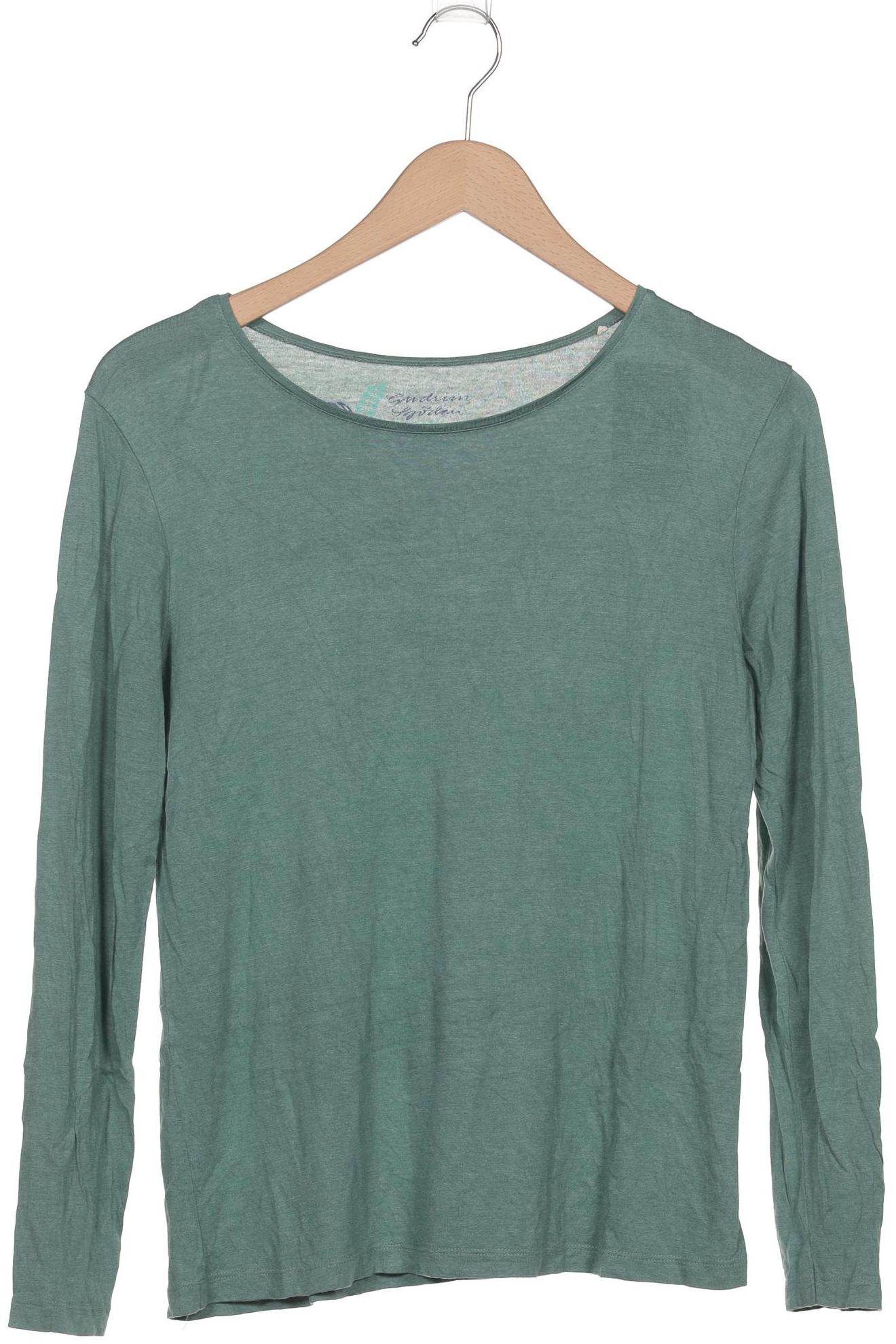 

Gudrun Sjödén Damen Langarmshirt, türkis, Gr. 38
