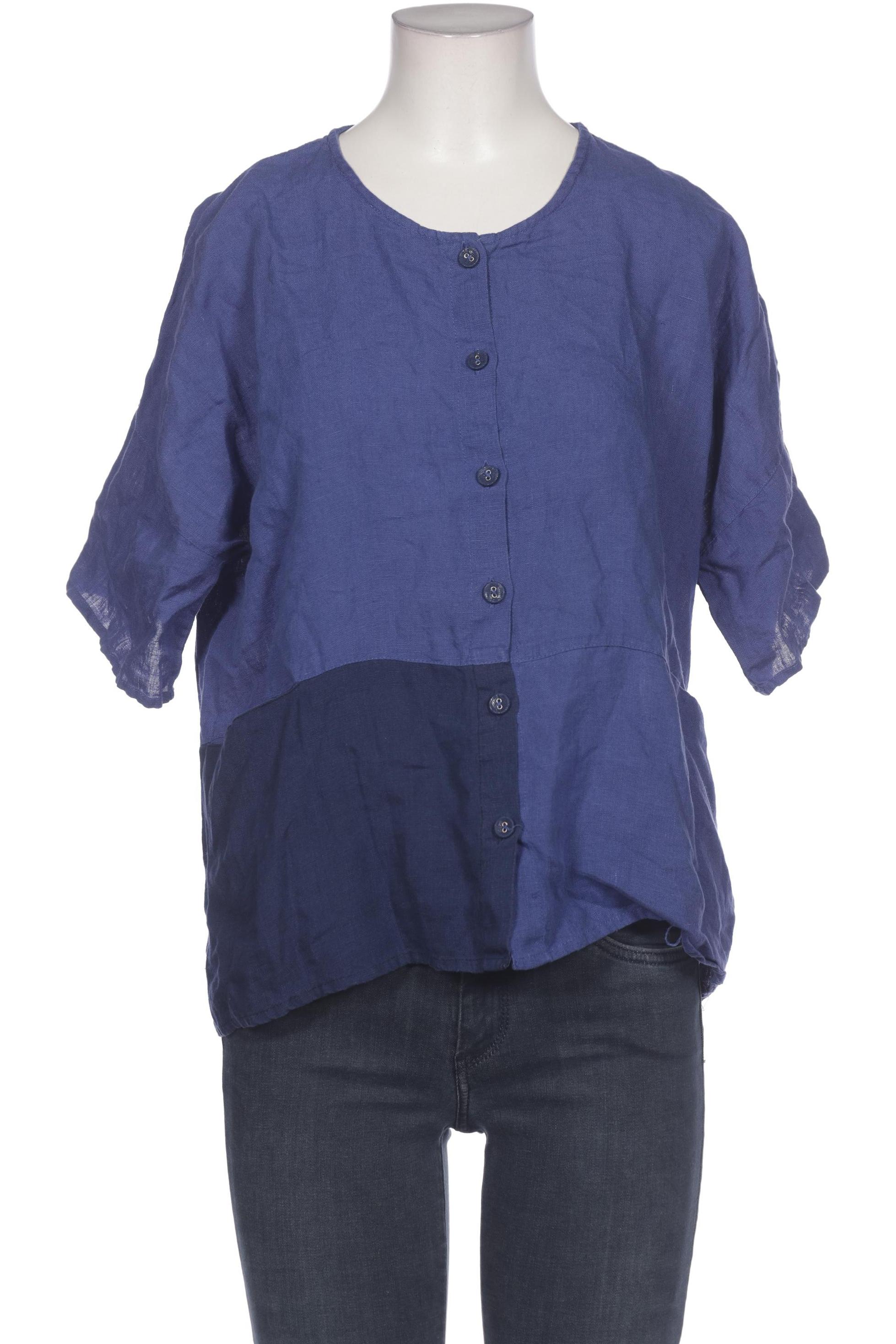 

Gudrun Sjödén Damen Bluse, blau, Gr. 36