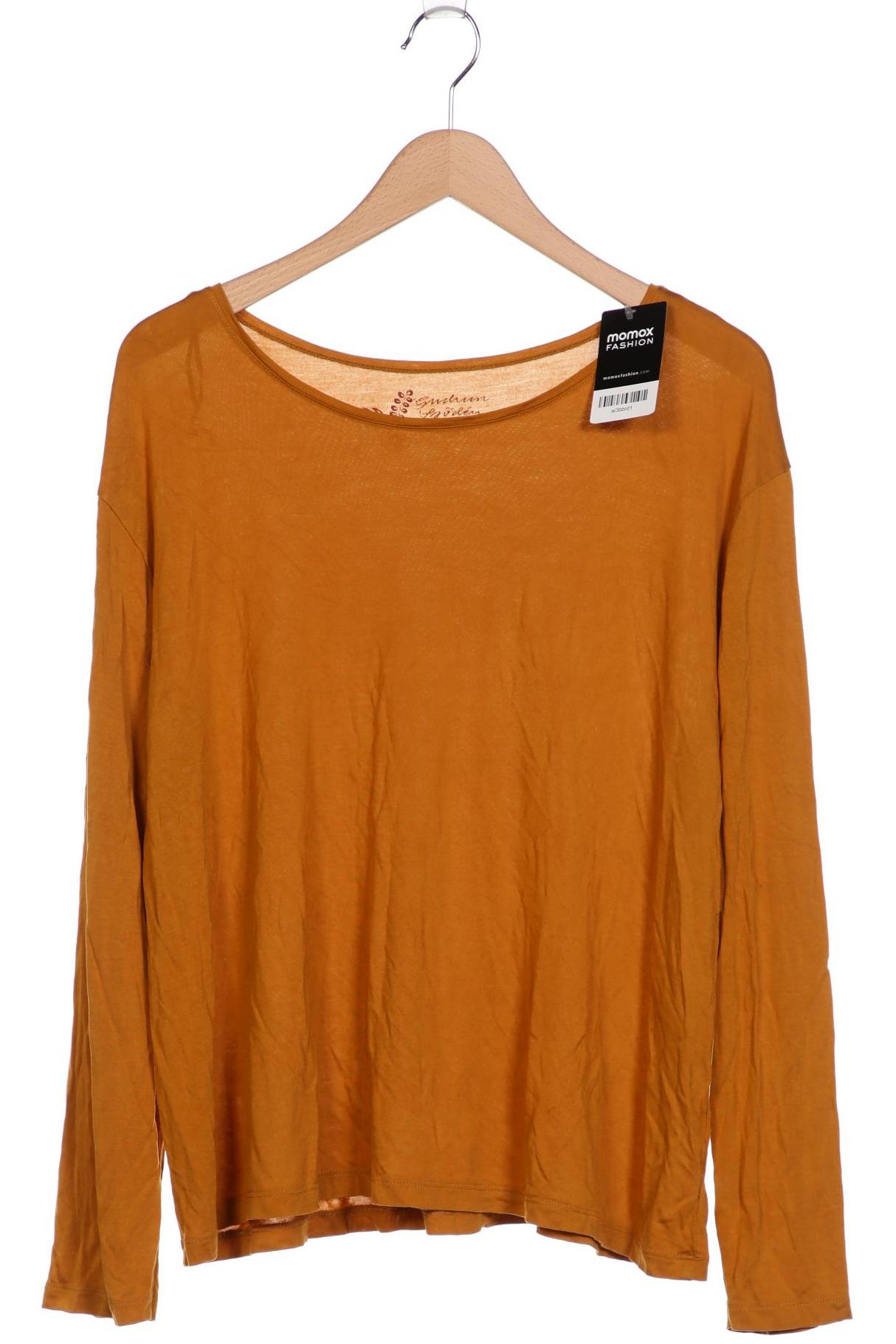 

Gudrun Sjödén Damen Langarmshirt, orange, Gr. 46