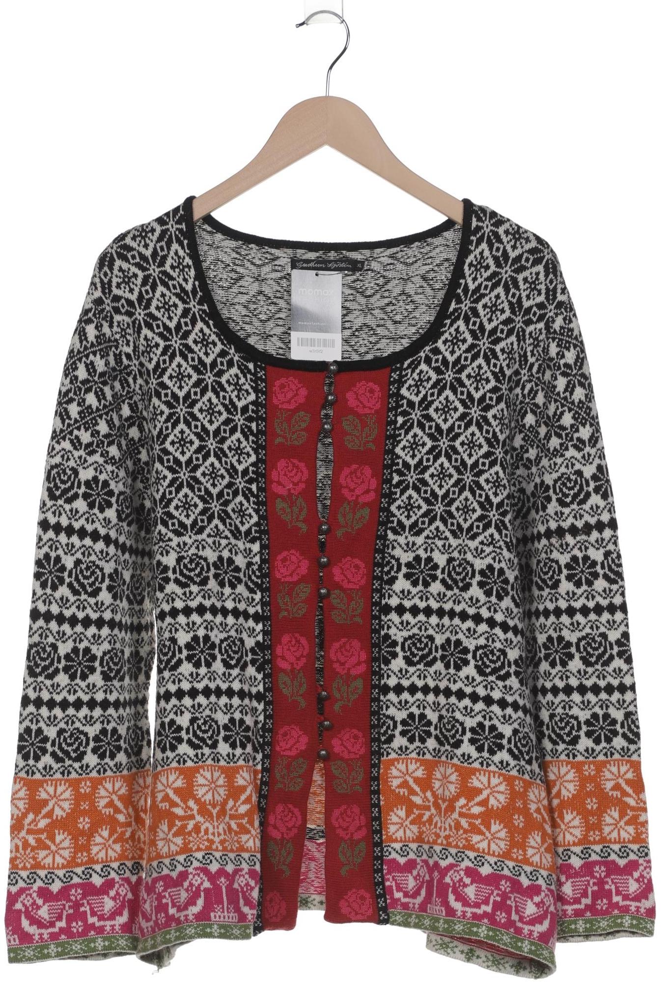 

Gudrun Sjödén Damen Strickjacke, schwarz, Gr. 44