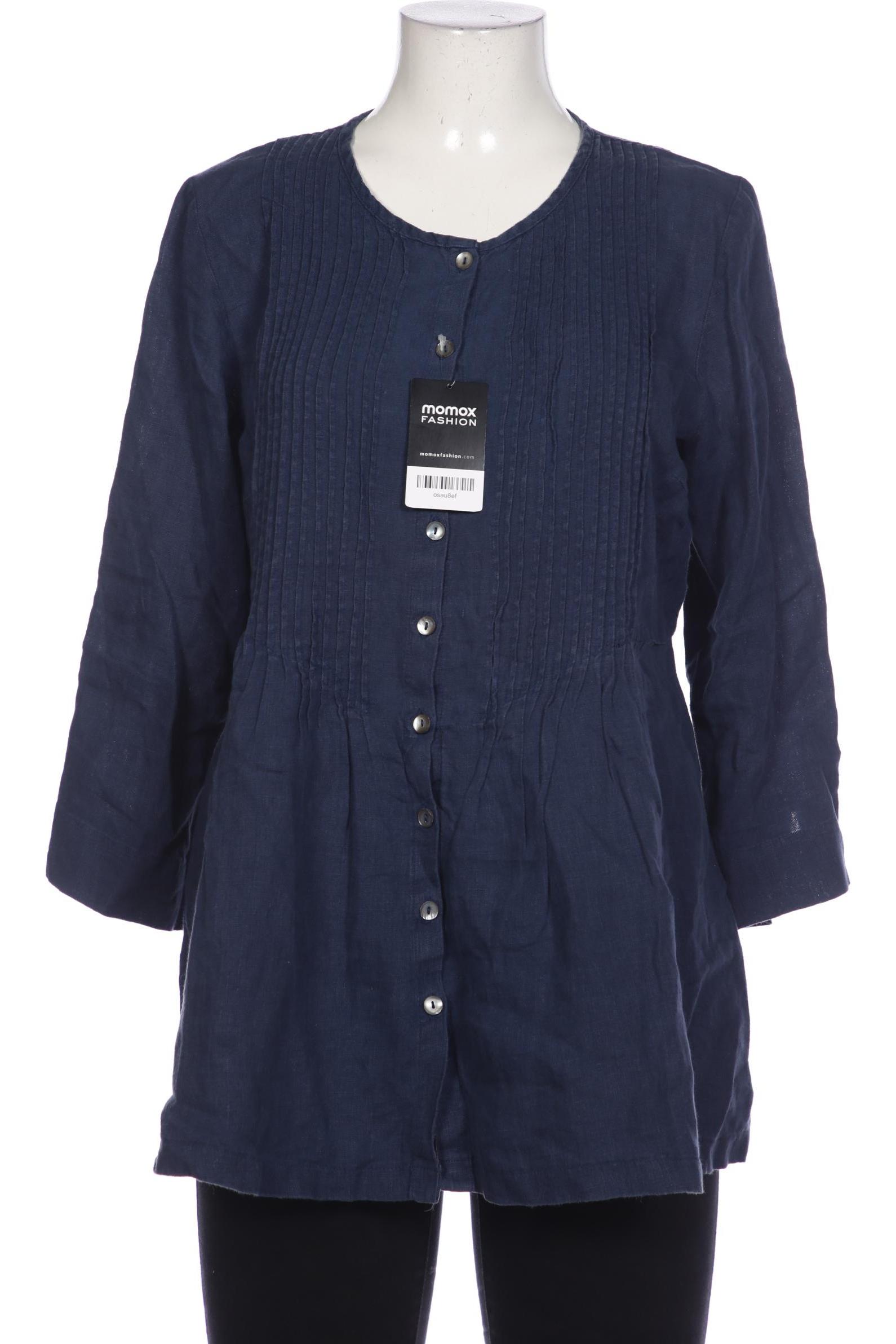 

Gudrun Sjödén Damen Bluse, marineblau, Gr. 38