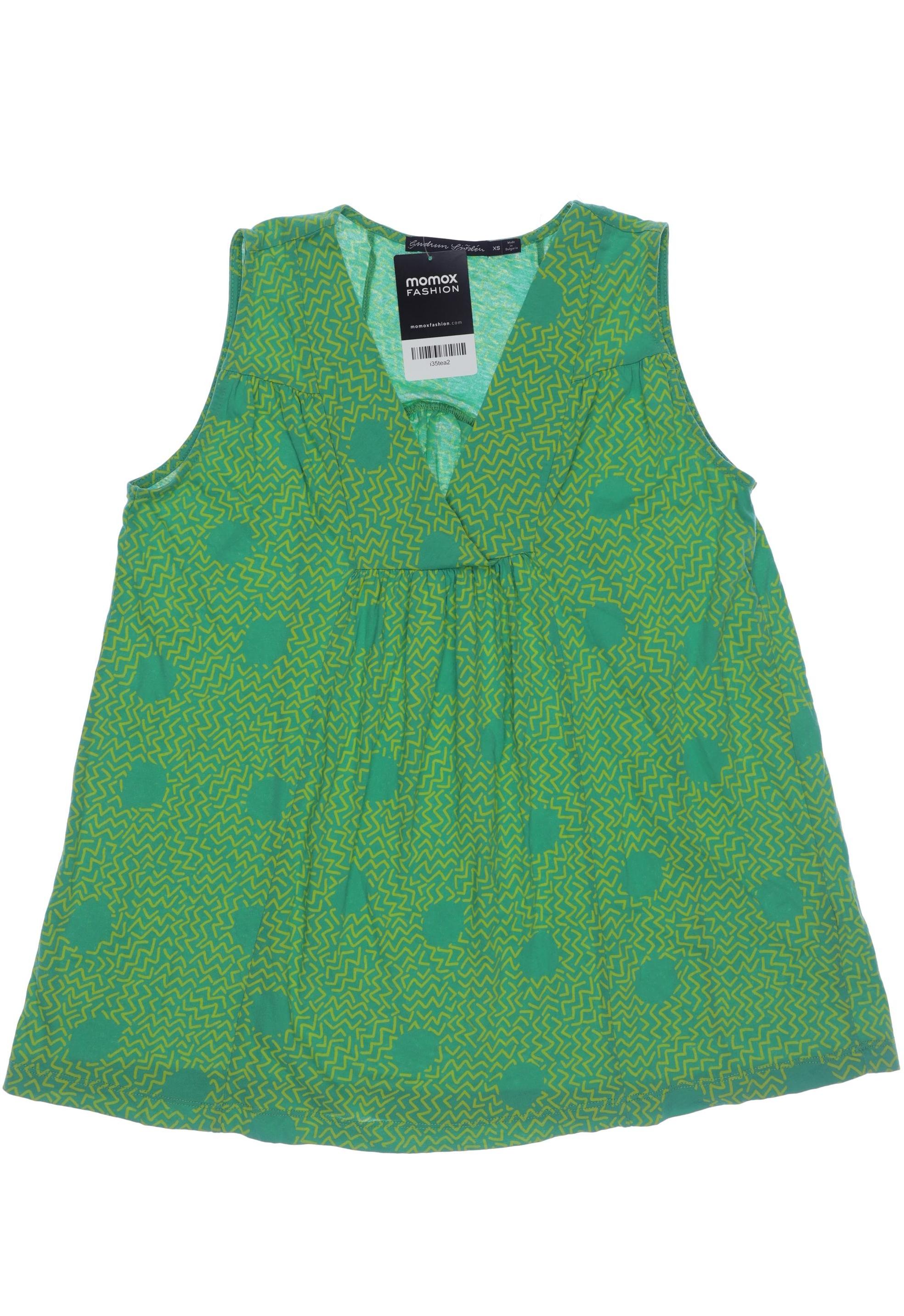 

Gudrun Sjödén Damen Top, grün, Gr. 34
