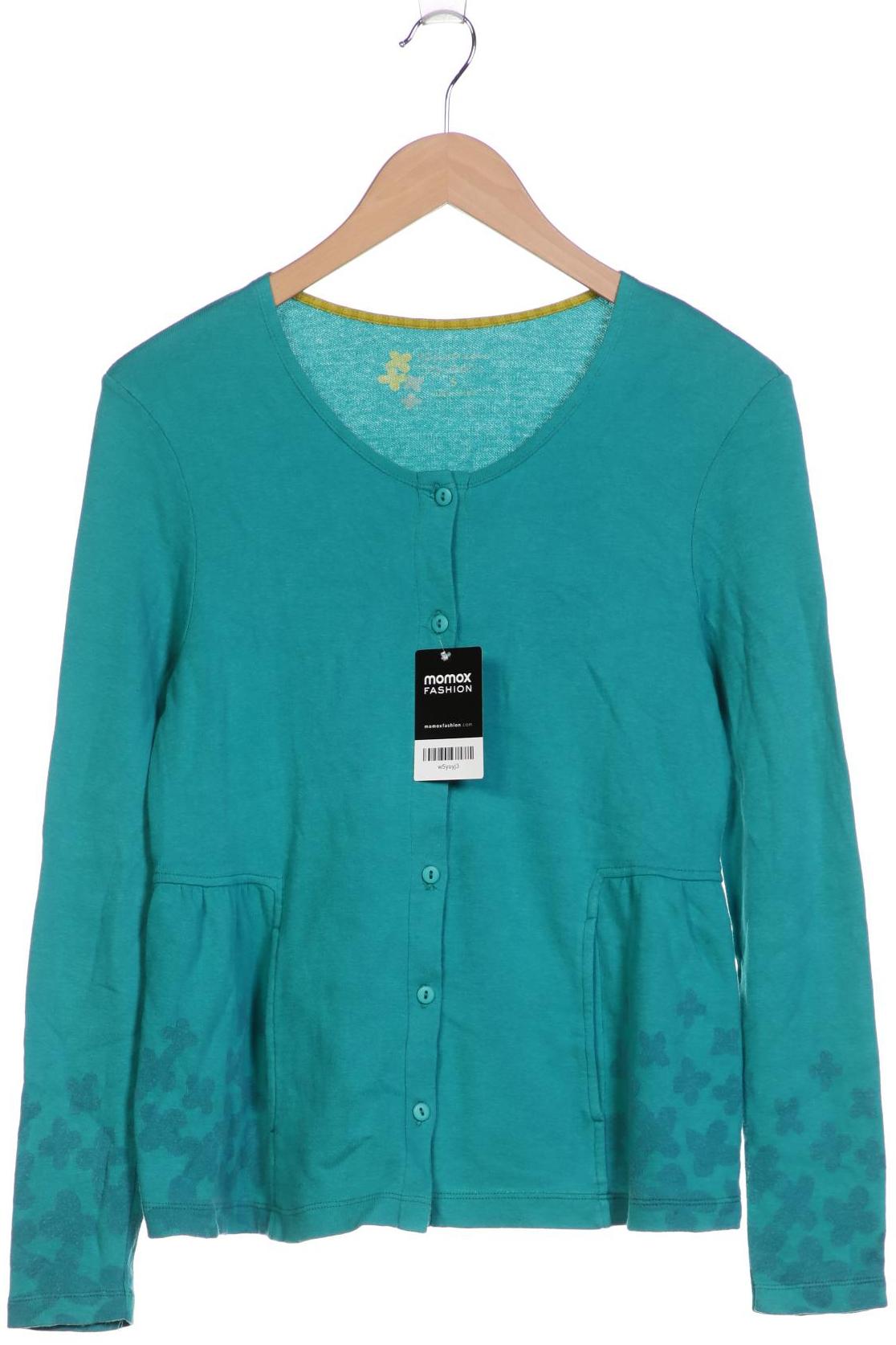 

Gudrun Sjödén Damen Strickjacke, grün, Gr. 36