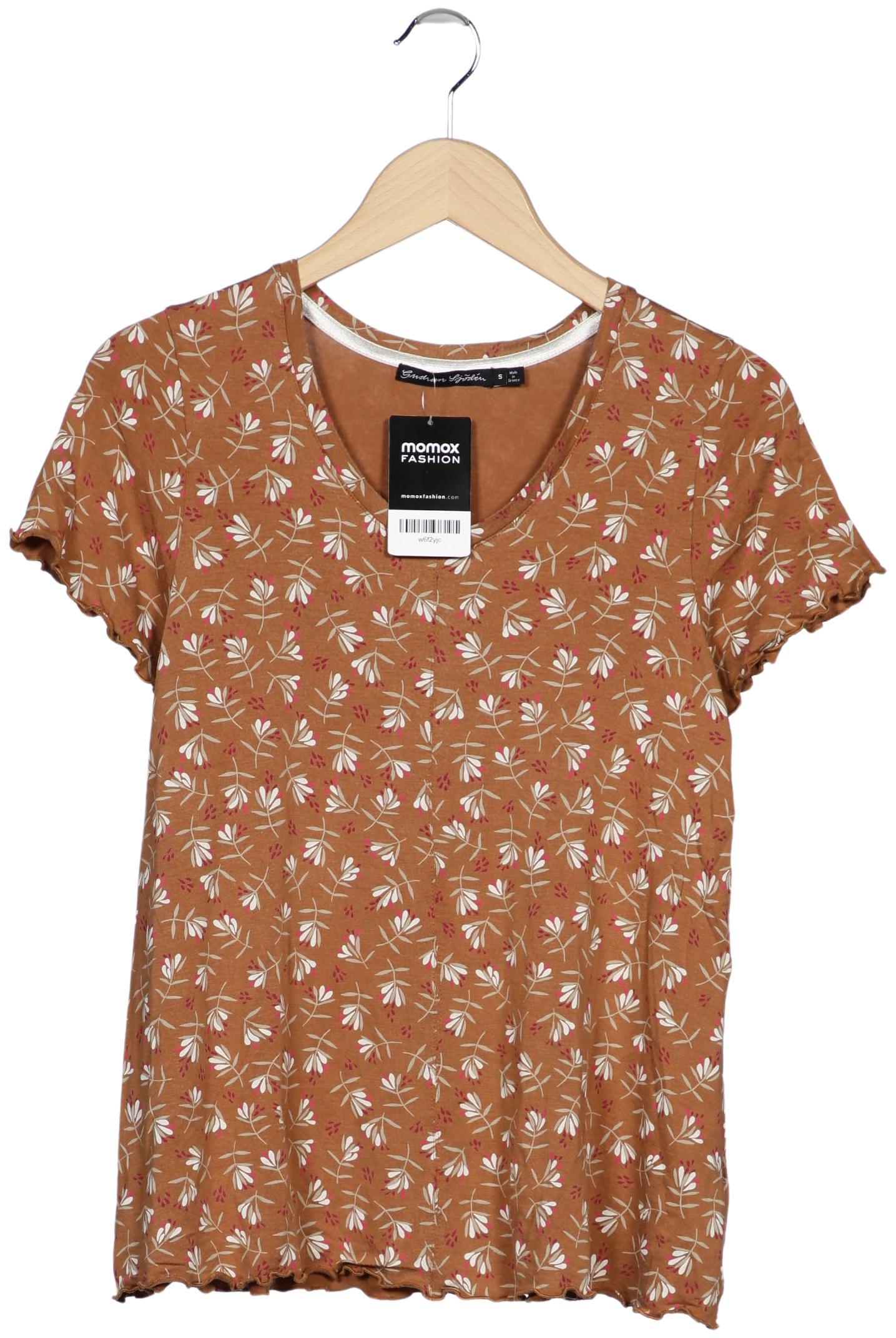 

Gudrun Sjödén Damen T-Shirt, braun, Gr. 36