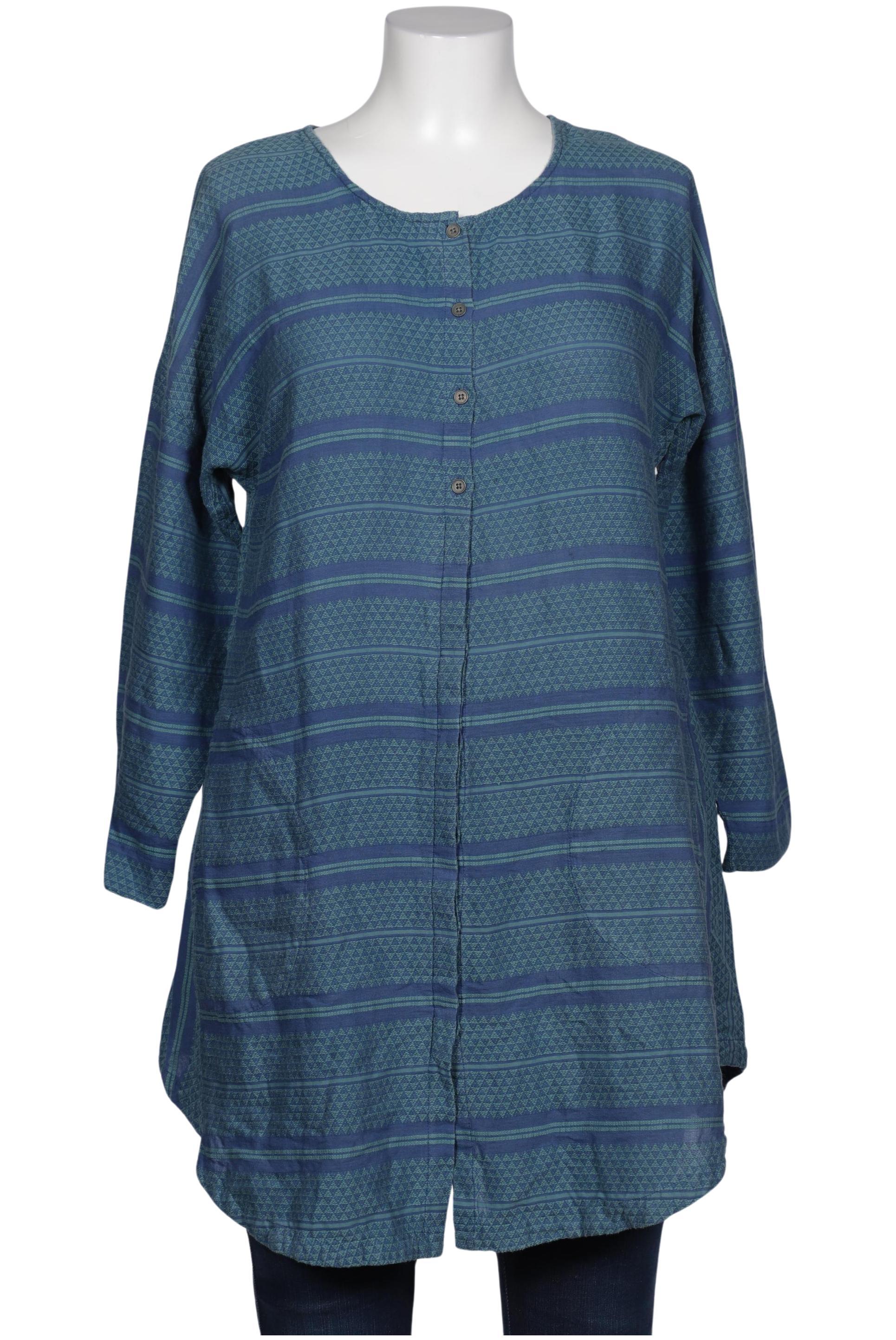 

Gudrun Sjödén Damen Bluse, blau, Gr. 42