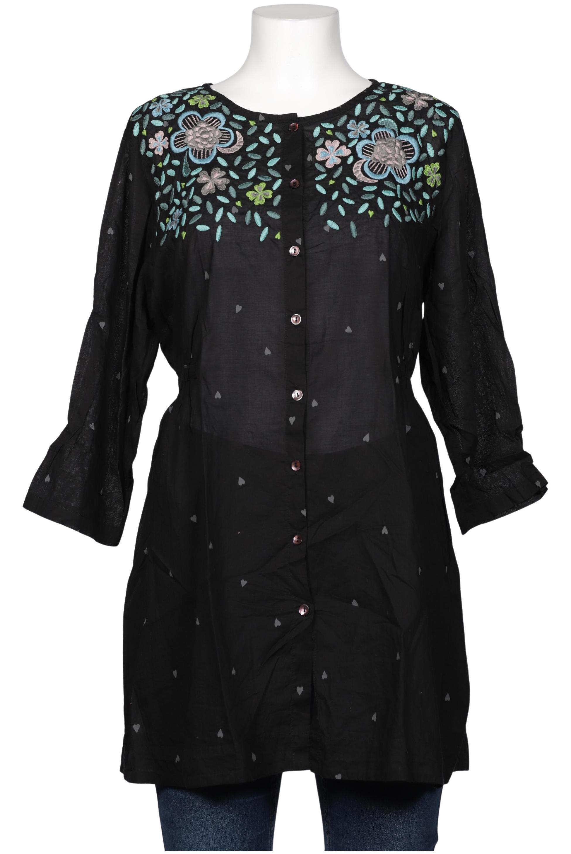 

Gudrun Sjödén Damen Bluse, schwarz, Gr. 42