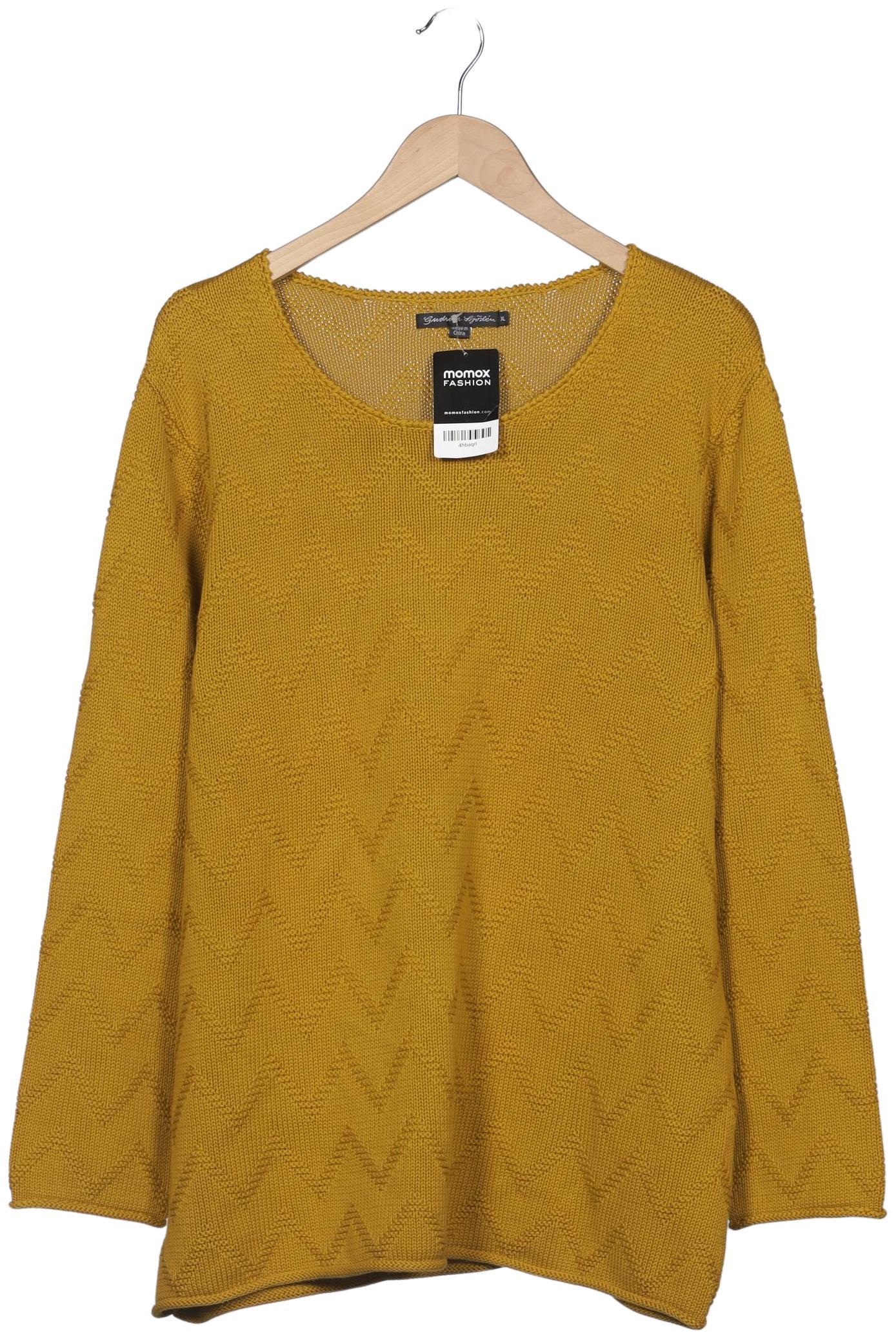 

Gudrun Sjödén Damen Pullover, gelb, Gr. 44