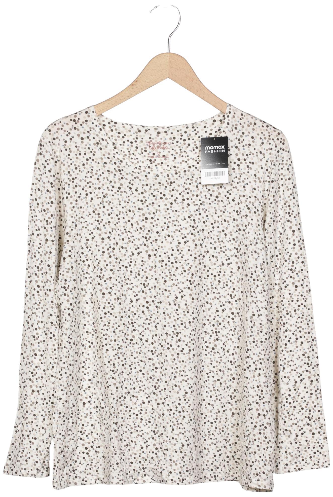 

Gudrun Sjödén Damen Langarmshirt, cremeweiß, Gr. 42