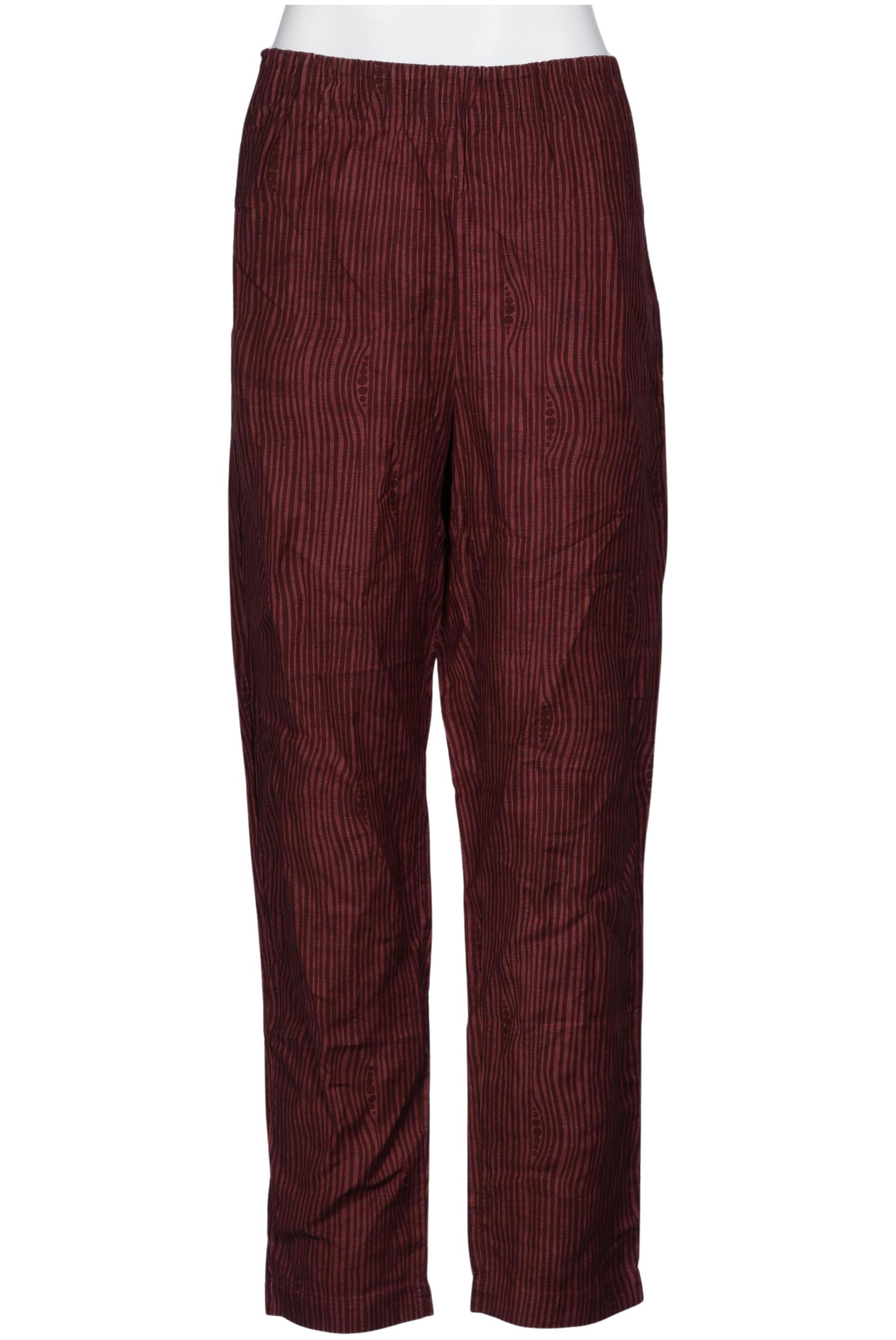 

Gudrun Sjödén Damen Stoffhose, bordeaux, Gr. 0