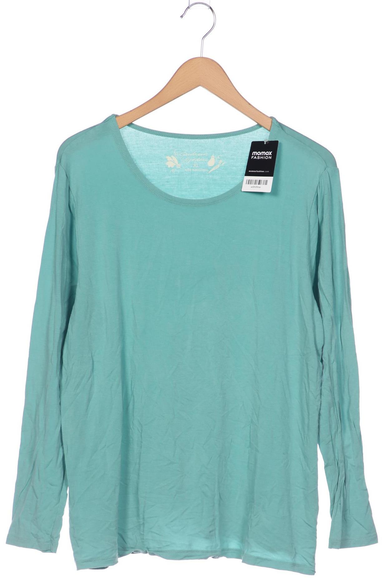 

Gudrun Sjödén Damen Langarmshirt, türkis, Gr. 44