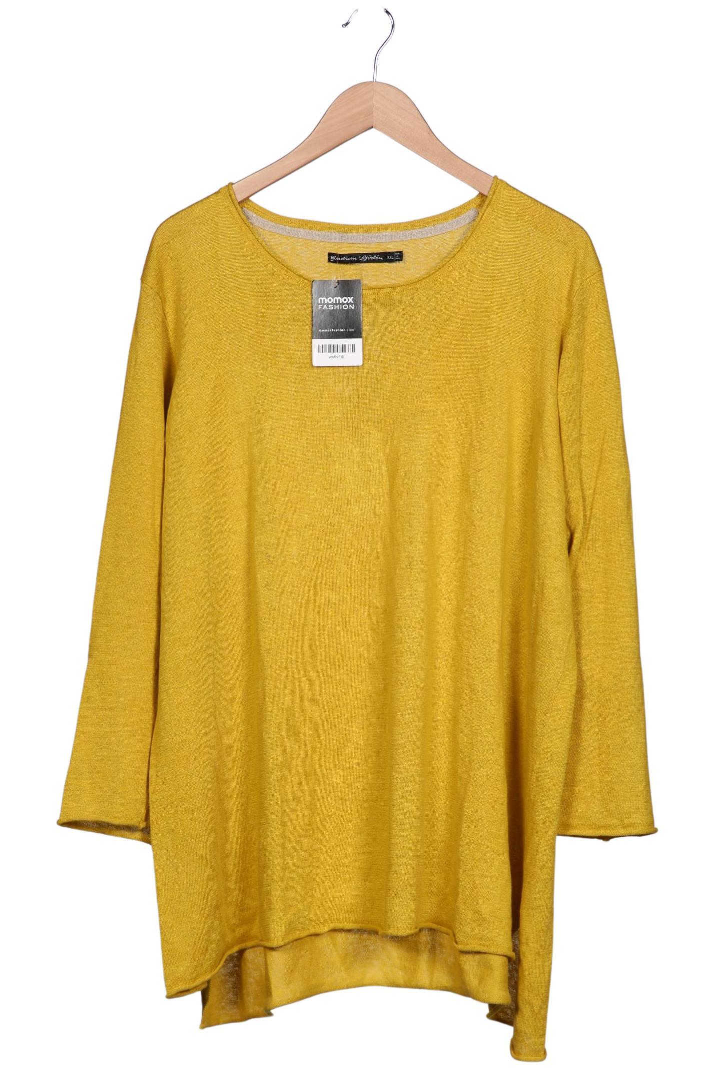 

Gudrun Sjödén Damen Pullover, gelb, Gr. 46