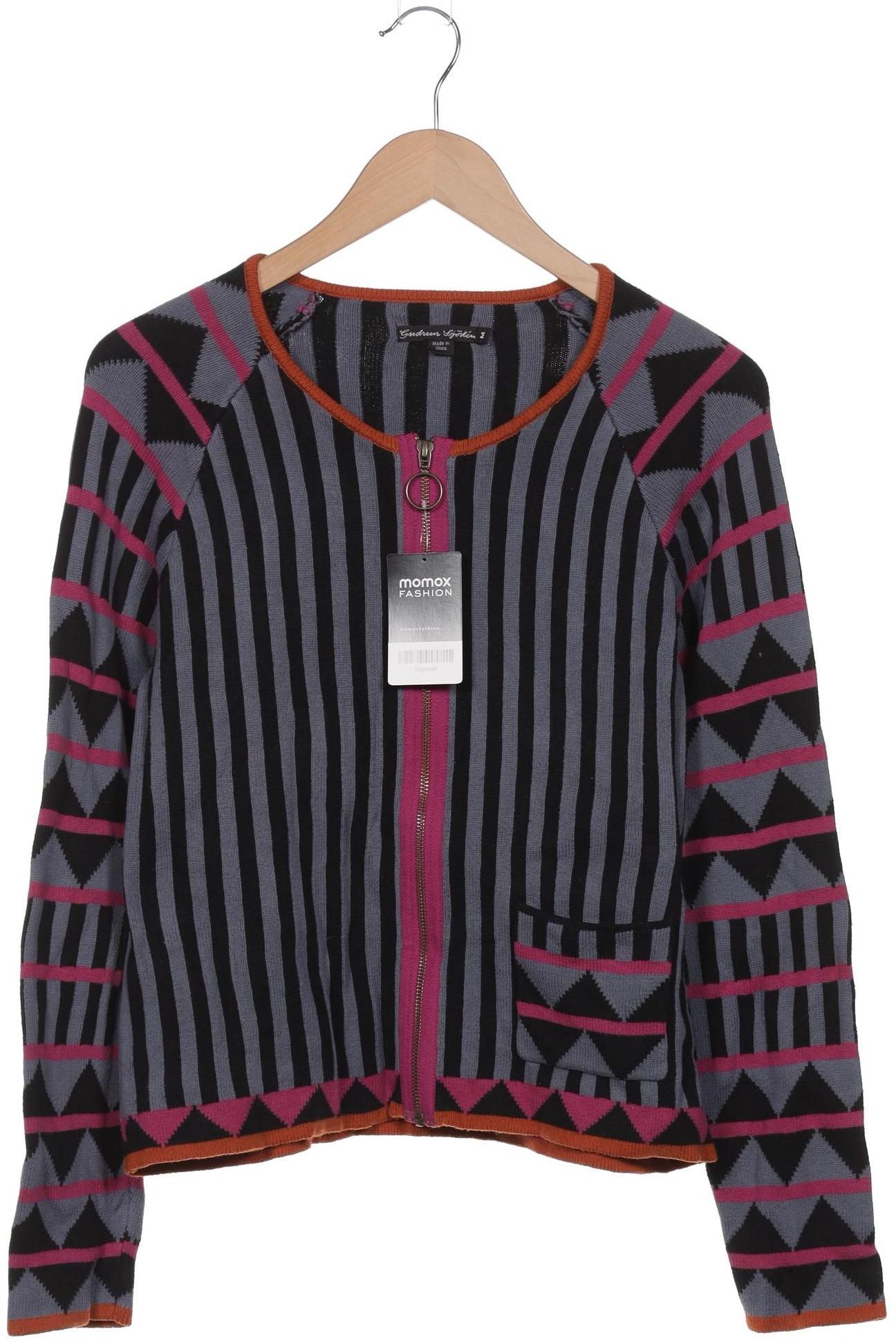 

Gudrun Sjödén Damen Strickjacke, schwarz, Gr. 38