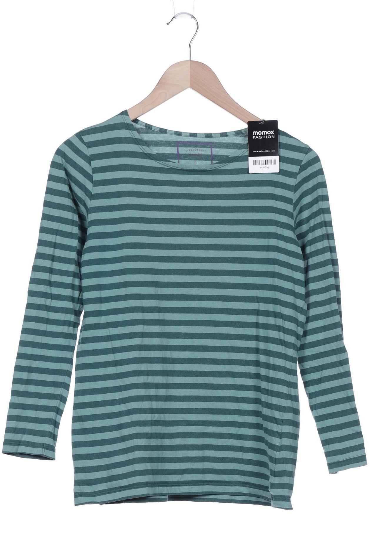 

Gudrun Sjödén Damen Langarmshirt, grün, Gr. 36