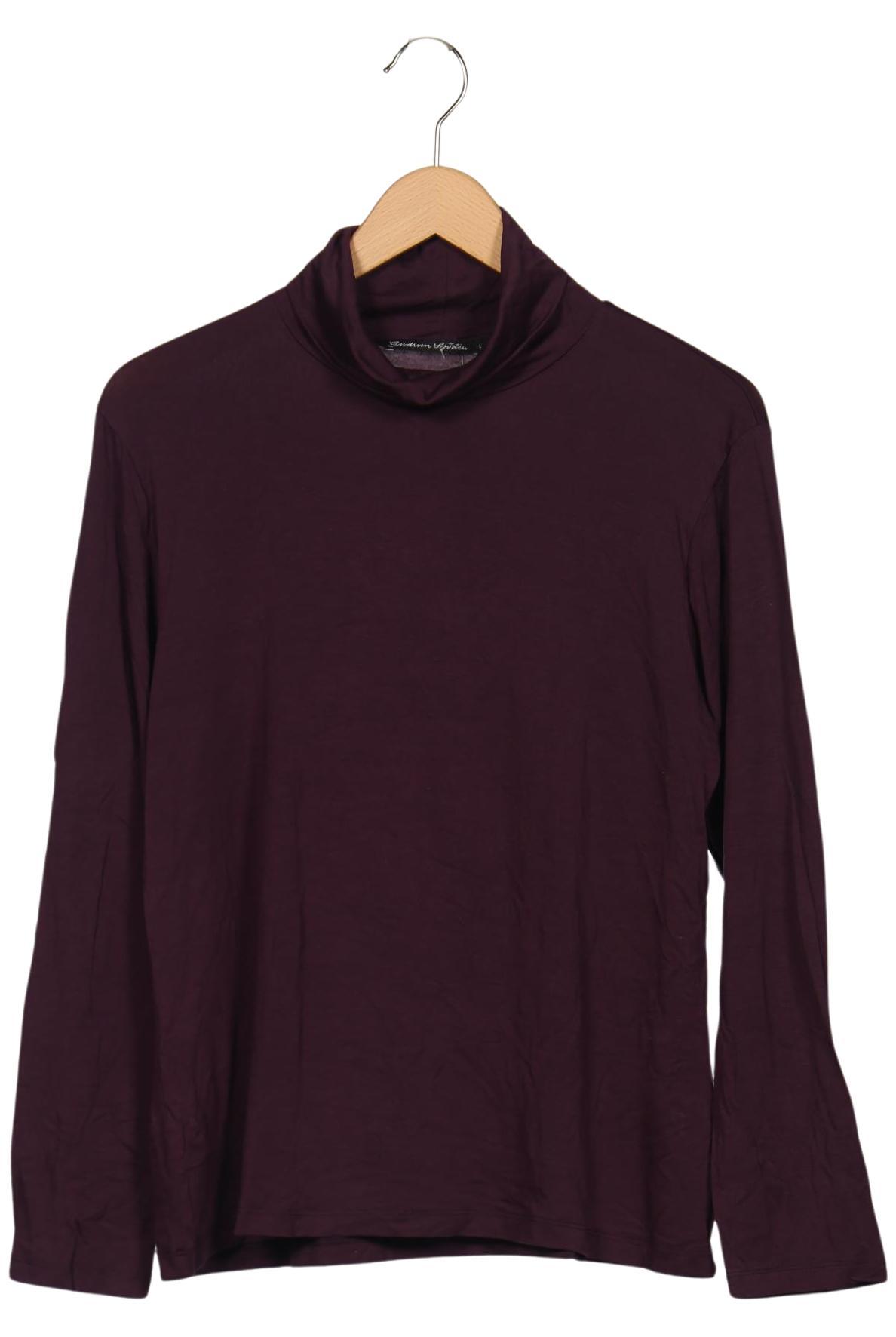 

Gudrun Sjödén Damen Langarmshirt, bordeaux, Gr. 42