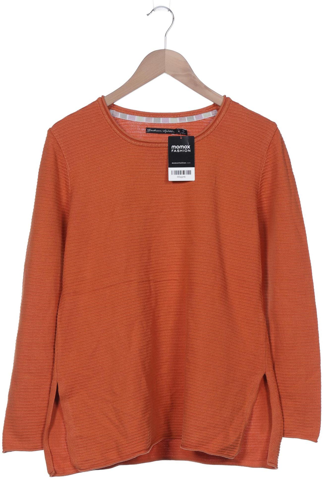 

Gudrun Sjödén Damen Pullover, orange, Gr. 38