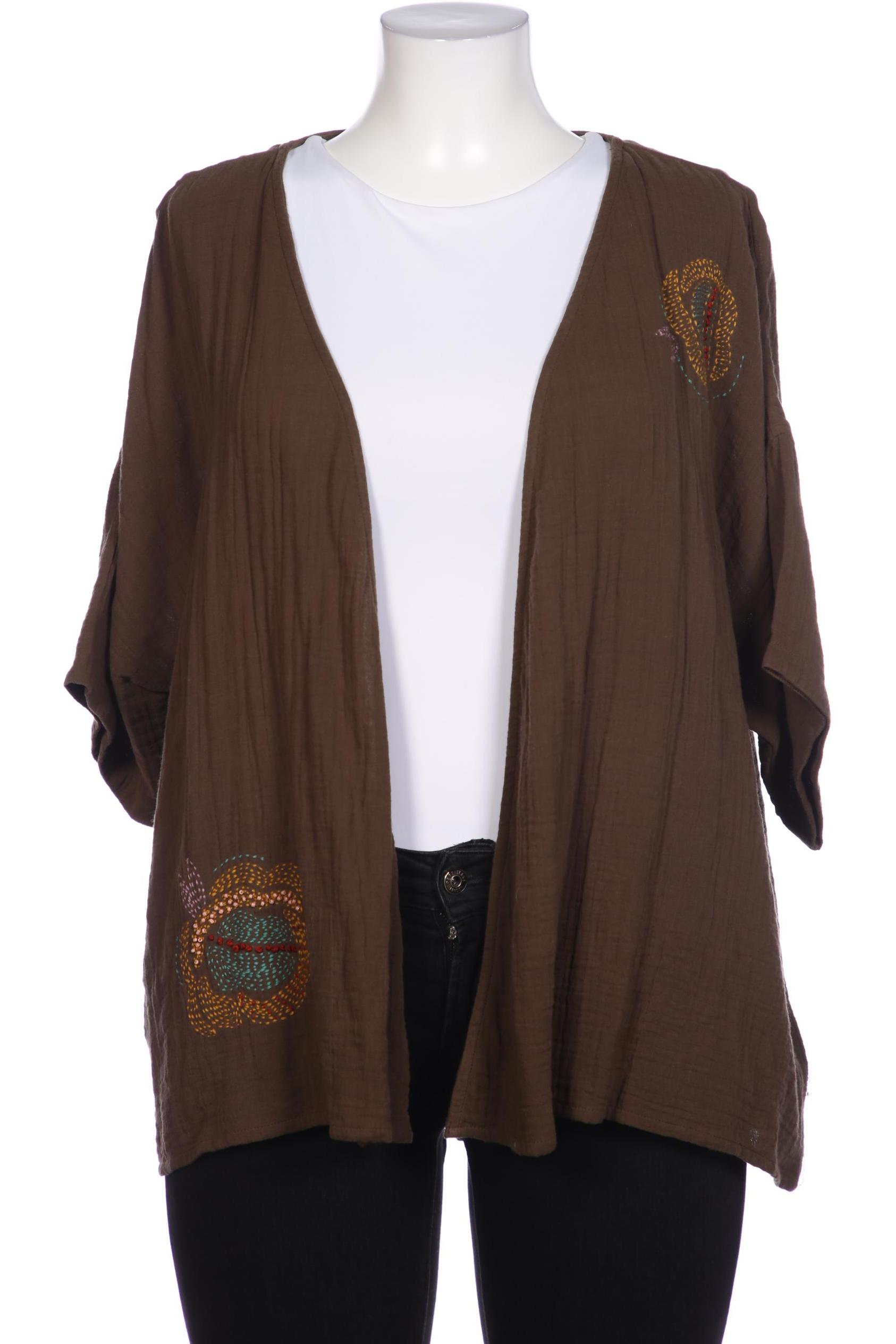 

Gudrun Sjödén Damen Strickjacke, braun, Gr. 44