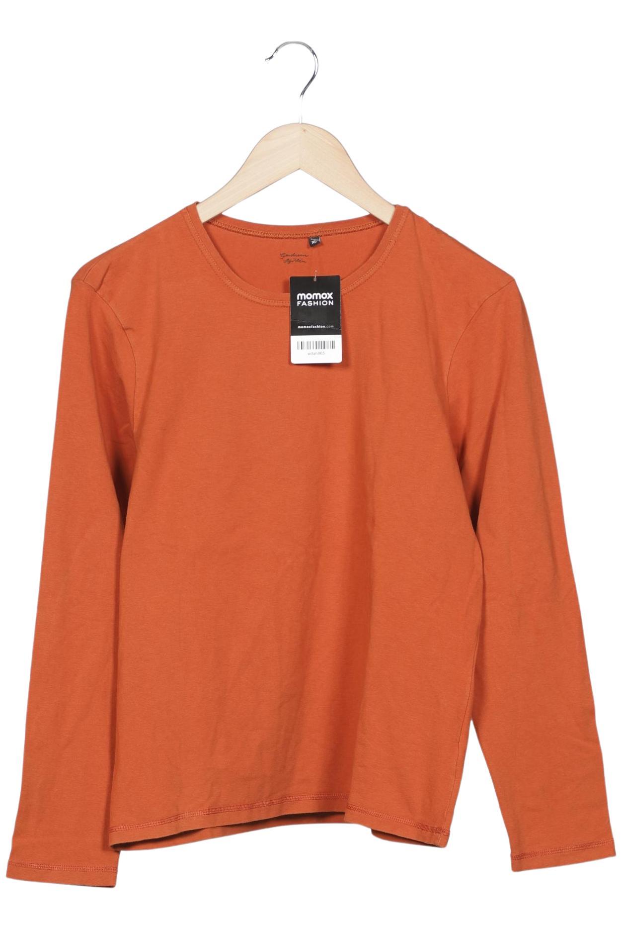 

Gudrun Sjödén Damen Langarmshirt, orange, Gr. 44