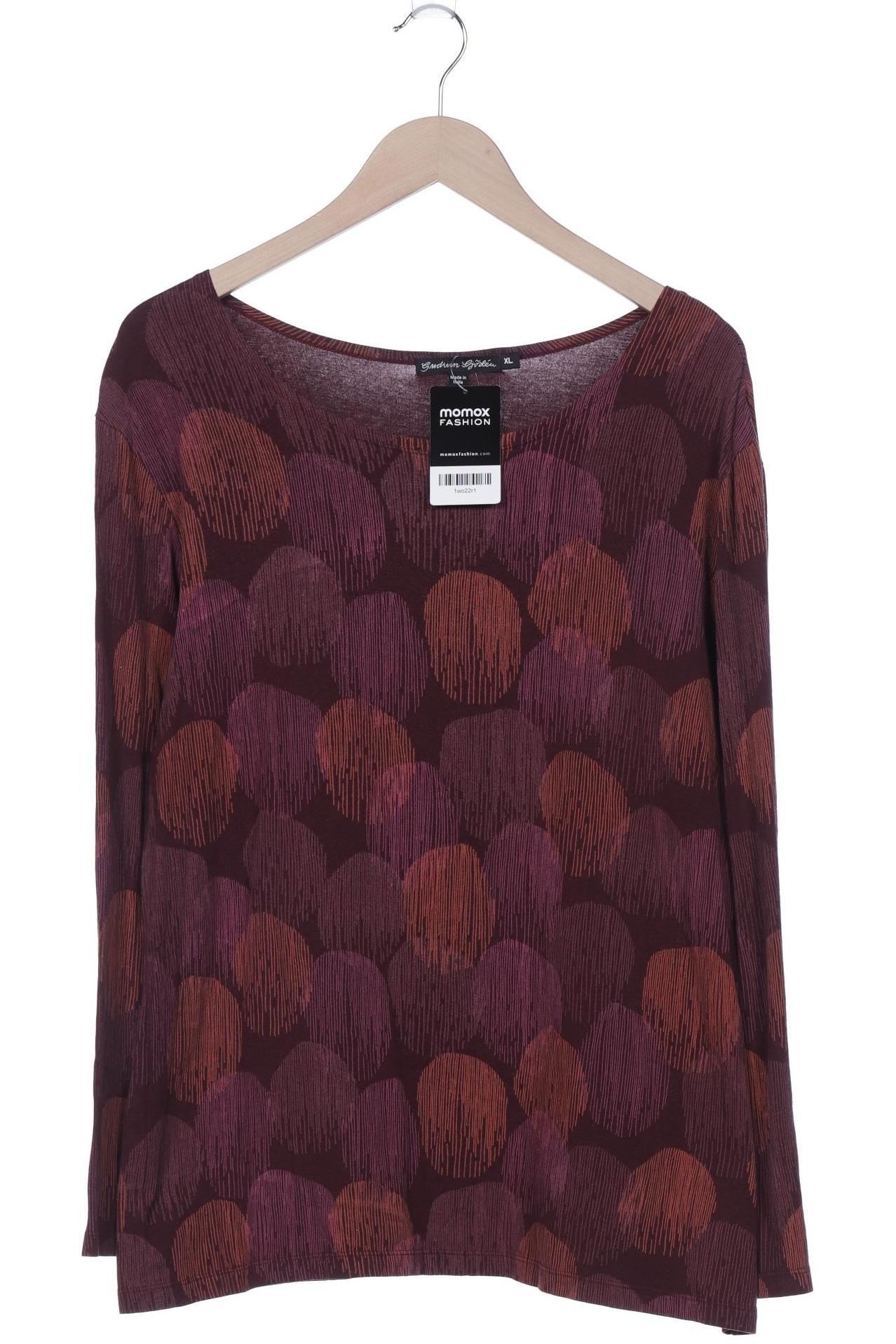 

Gudrun Sjödén Damen Langarmshirt, braun, Gr. 44